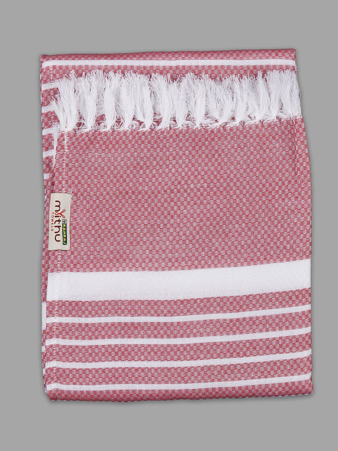 100% Cotton Self Designed Bath Towel Signature Pack Of 2 1123 image 3
