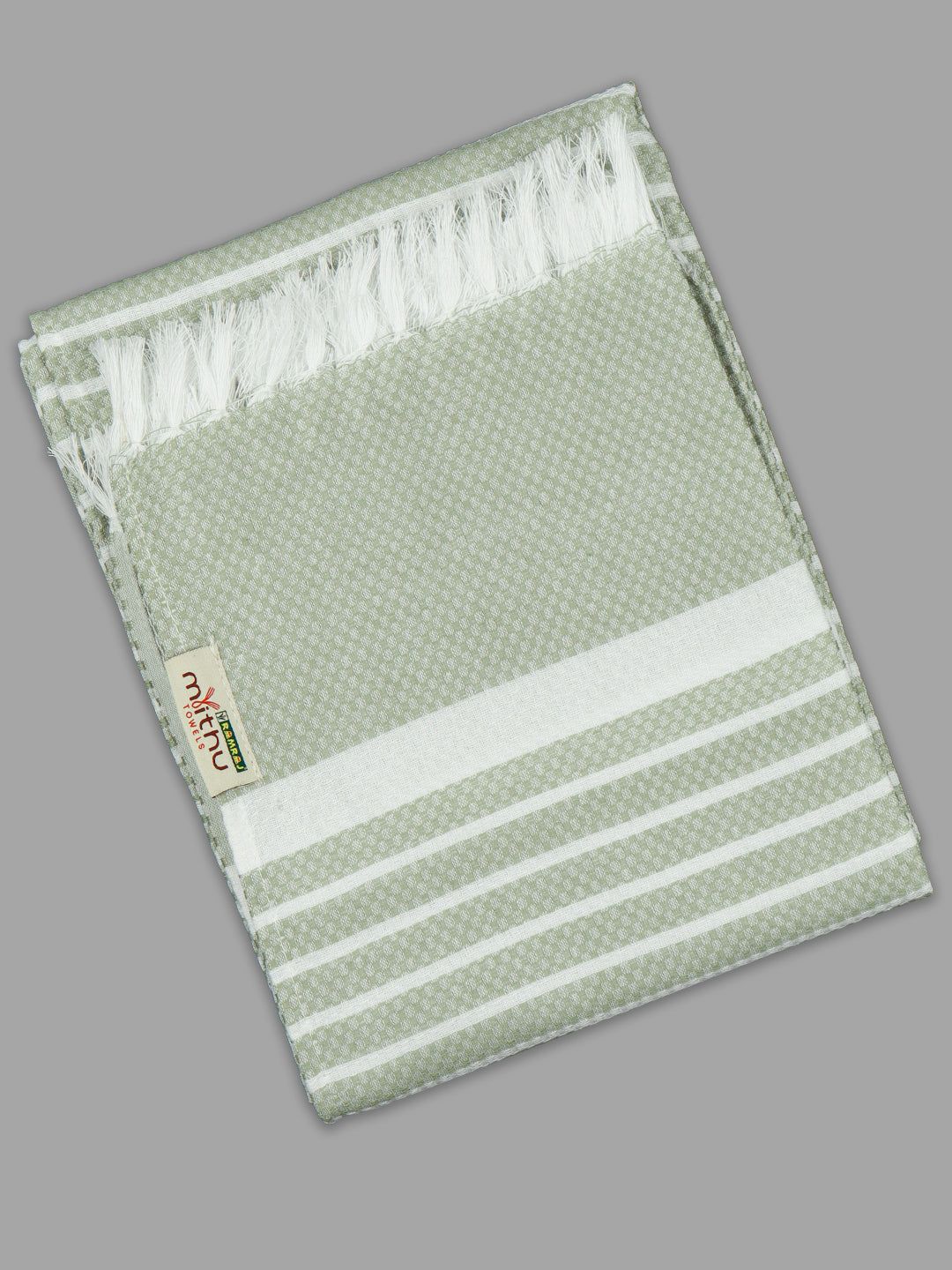 100% Cotton Self Designed Bath Towel Signature Pack Of 2 1123 image 4