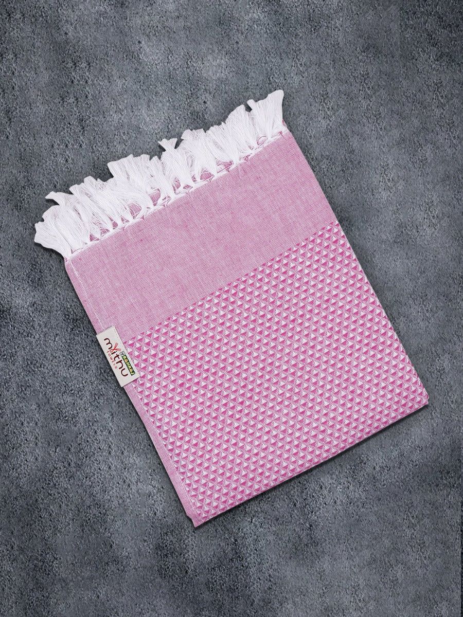 Signature Checked Bath Towel Pack Of 2 (1111) image 4