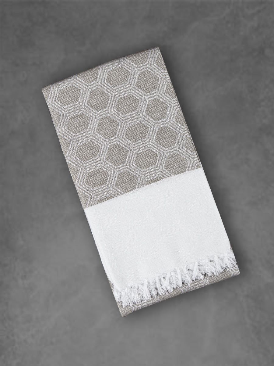 100% Cotton Self Designed Bath Towel Signature 1059 image 4