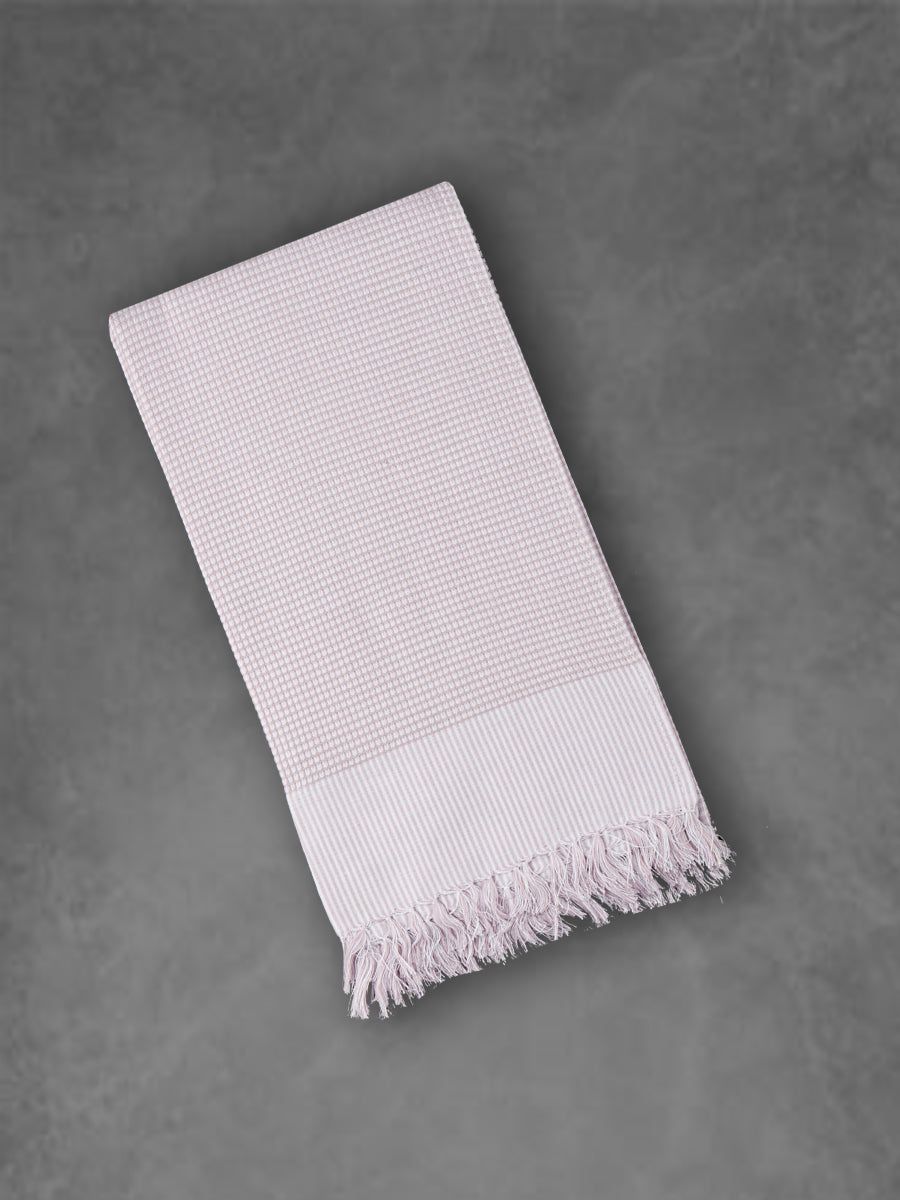 100% Cotton Checked Bath Towel Signature 1054 Pack Of 2 image 4
