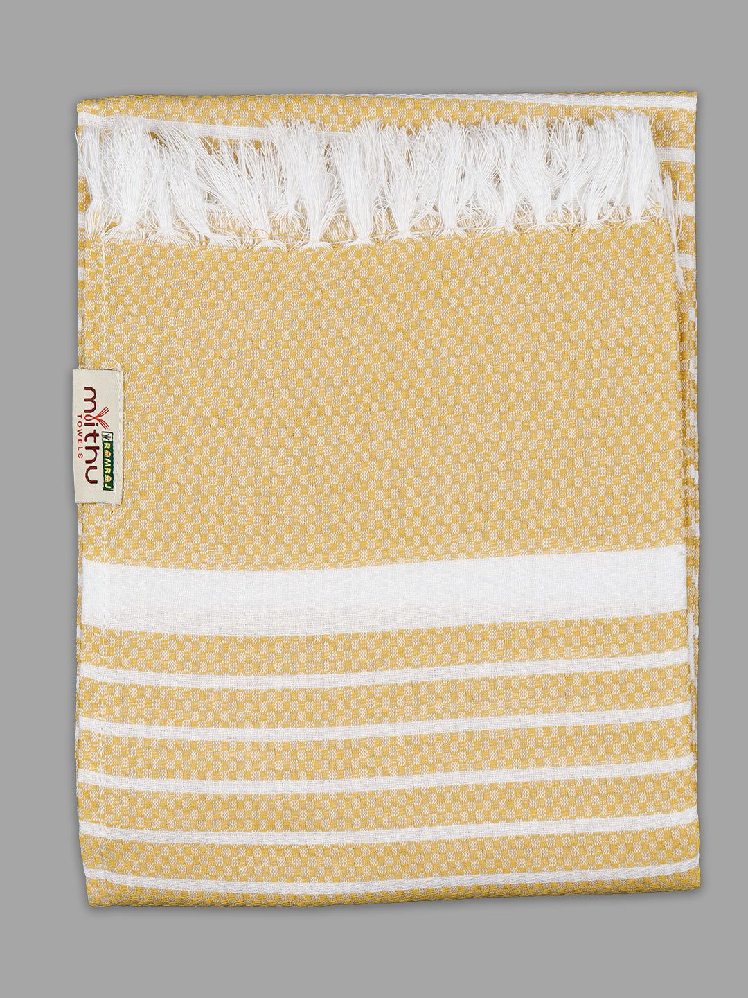 100% Cotton Self Designed Bath Towel Signature Pack Of 2 1123 image 5
