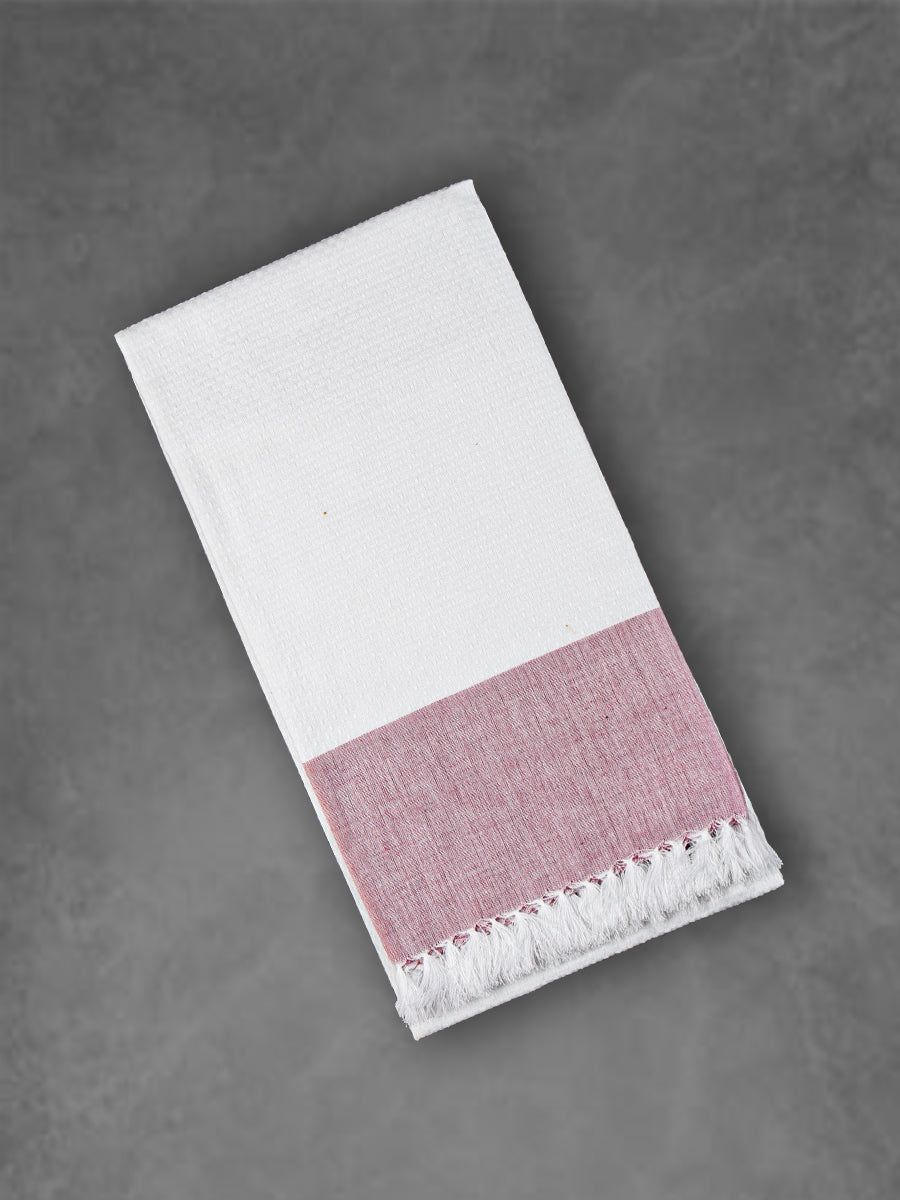 100% Cotton Self Designed Bath Towel Signature 1052 Pack Of 2 image 5