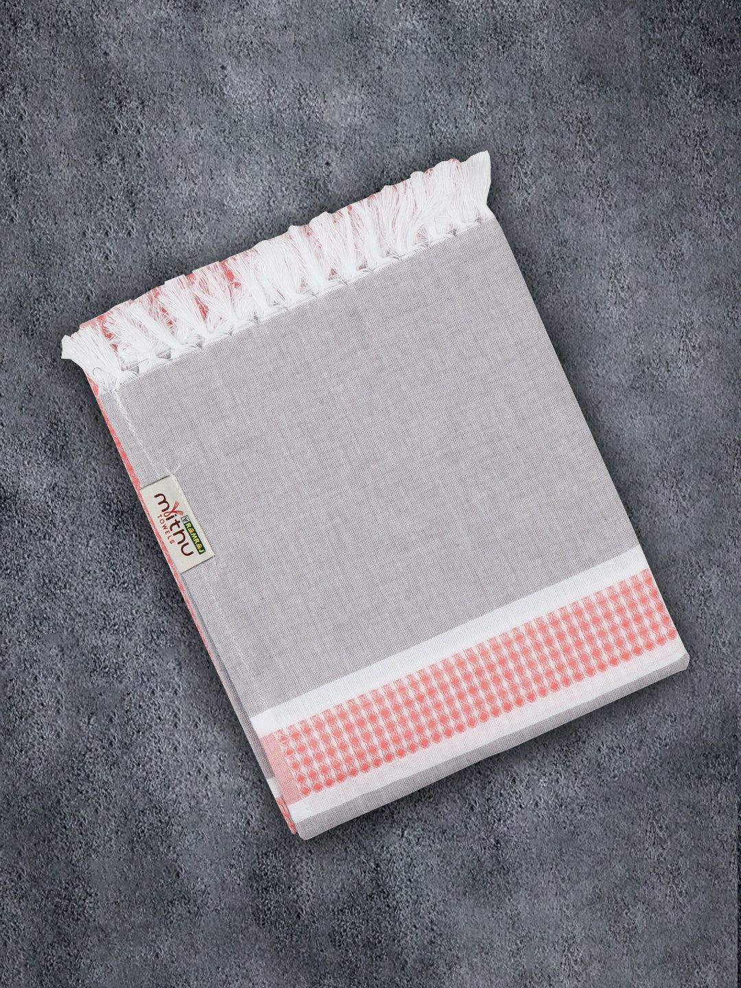 100% Cotton Checked Bath Towel Signature Pack Of 2 1110 image 6