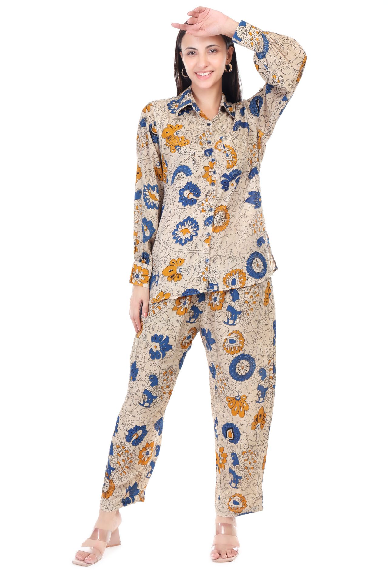 Silk Printed Coord Set