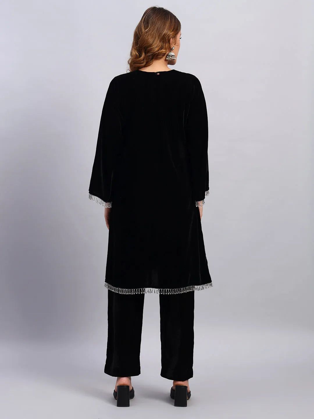 Black Velvet Coord Set image 5