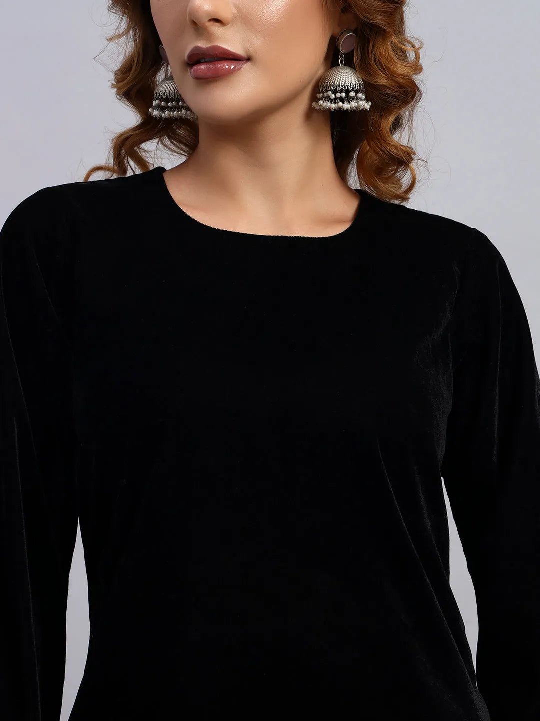 Black Velvet Coord Set image 6