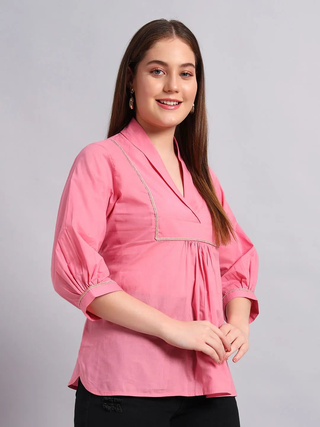 Cambric Cotton Kurti image 3