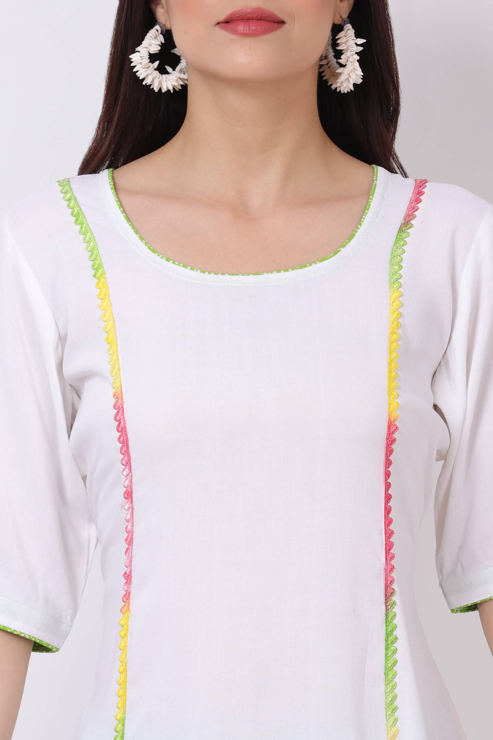 Cotton Skirt Kurti Set image 5