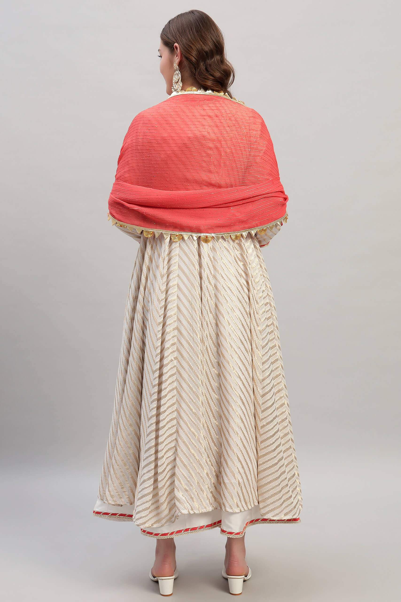Georgette Anarkali Kurta Set image 6