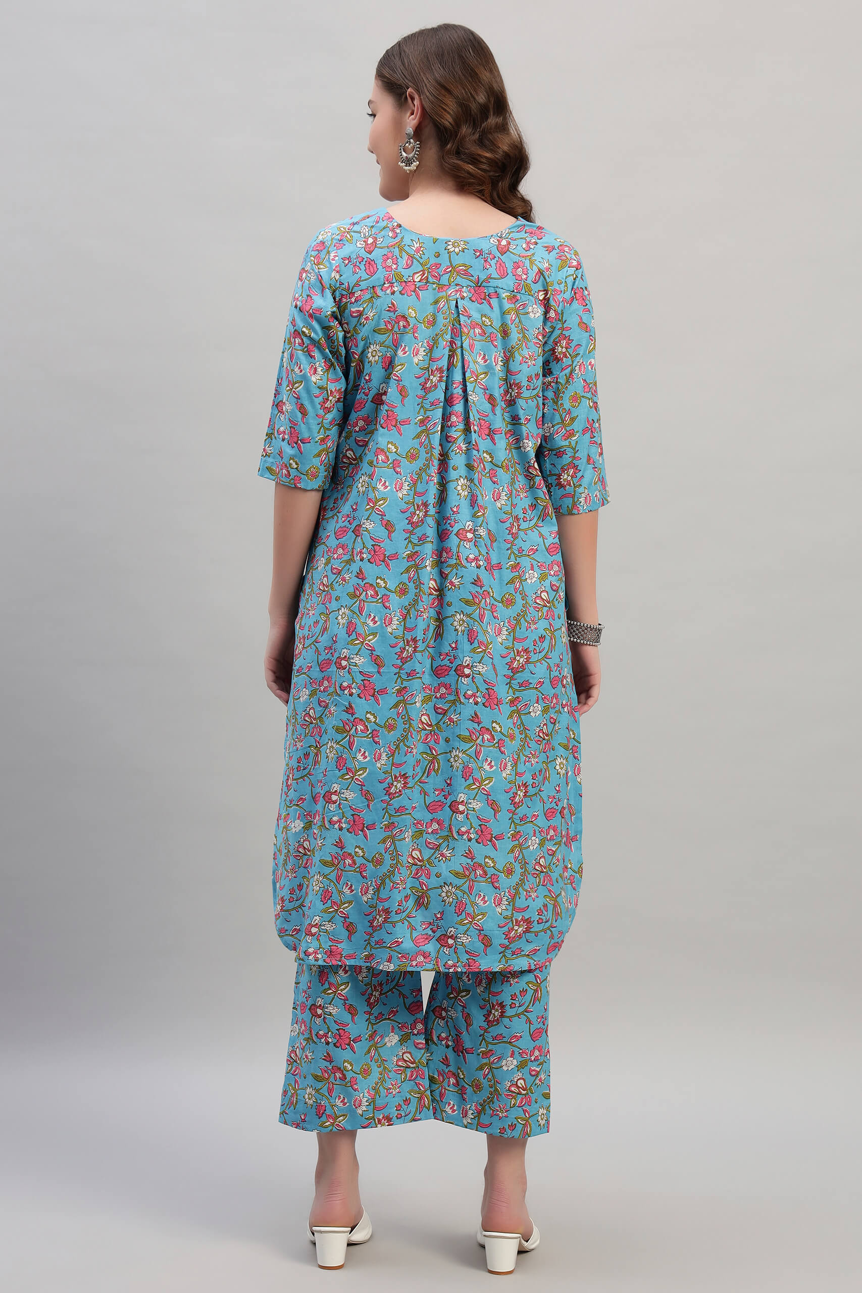 Hand Block Cotton Coord Set image 6