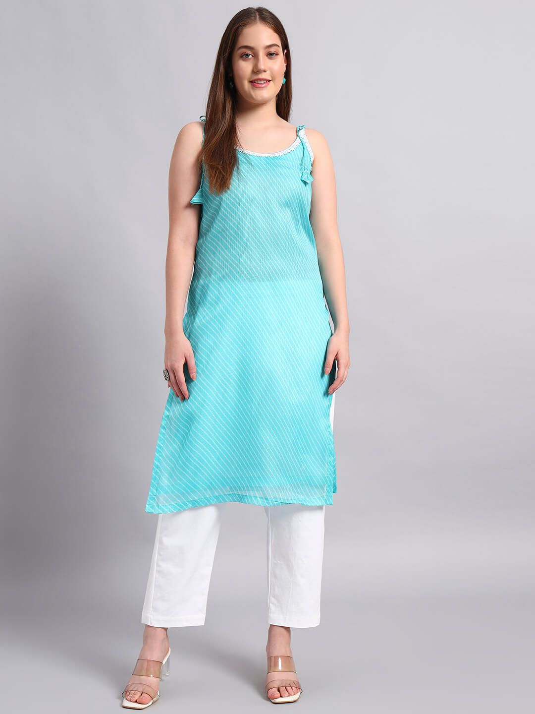 Kotadoria Leheria Kurta Set image 4