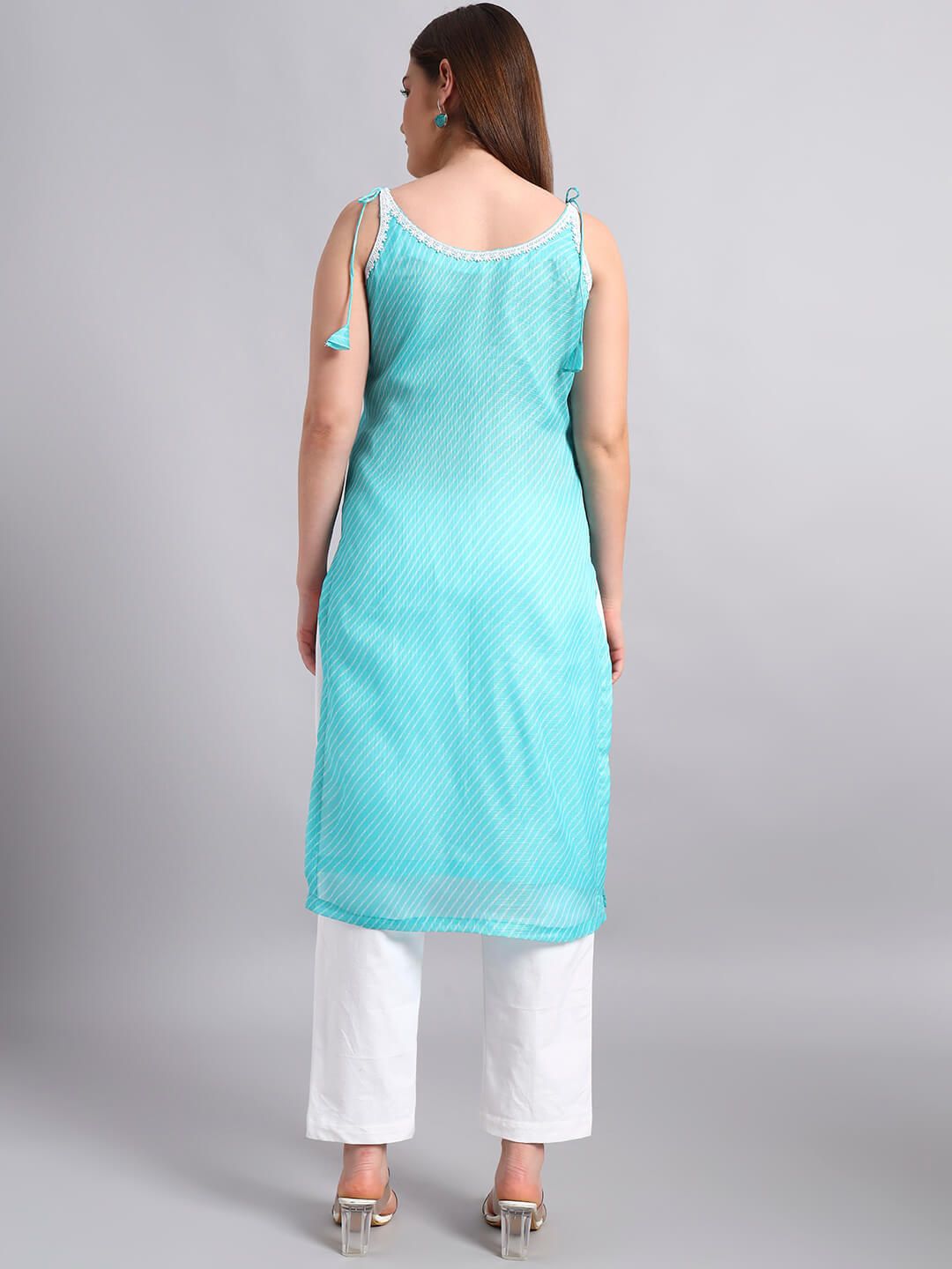 Kotadoria Leheria Kurta Set image 6