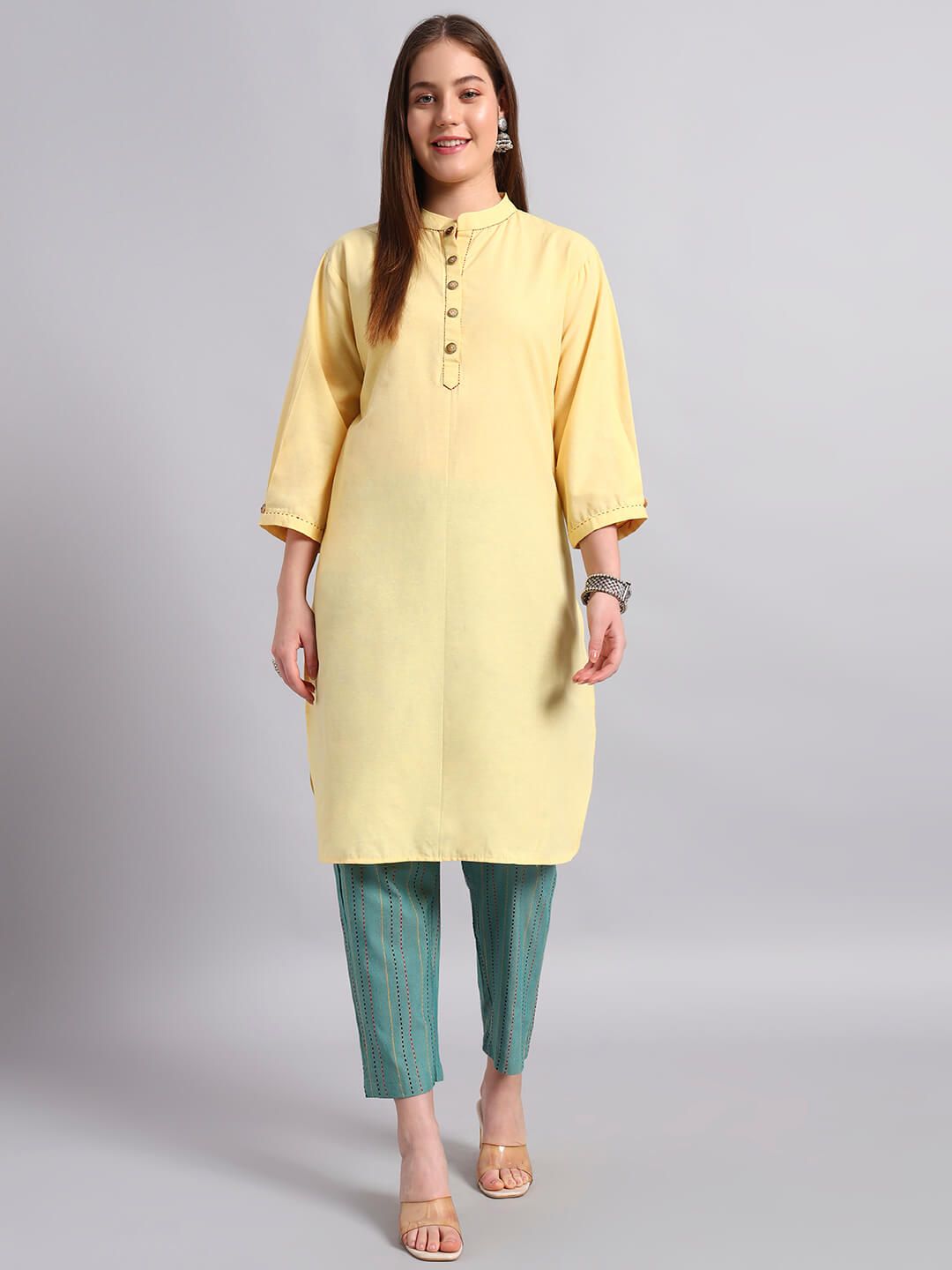Cotton Kurta Set image 4