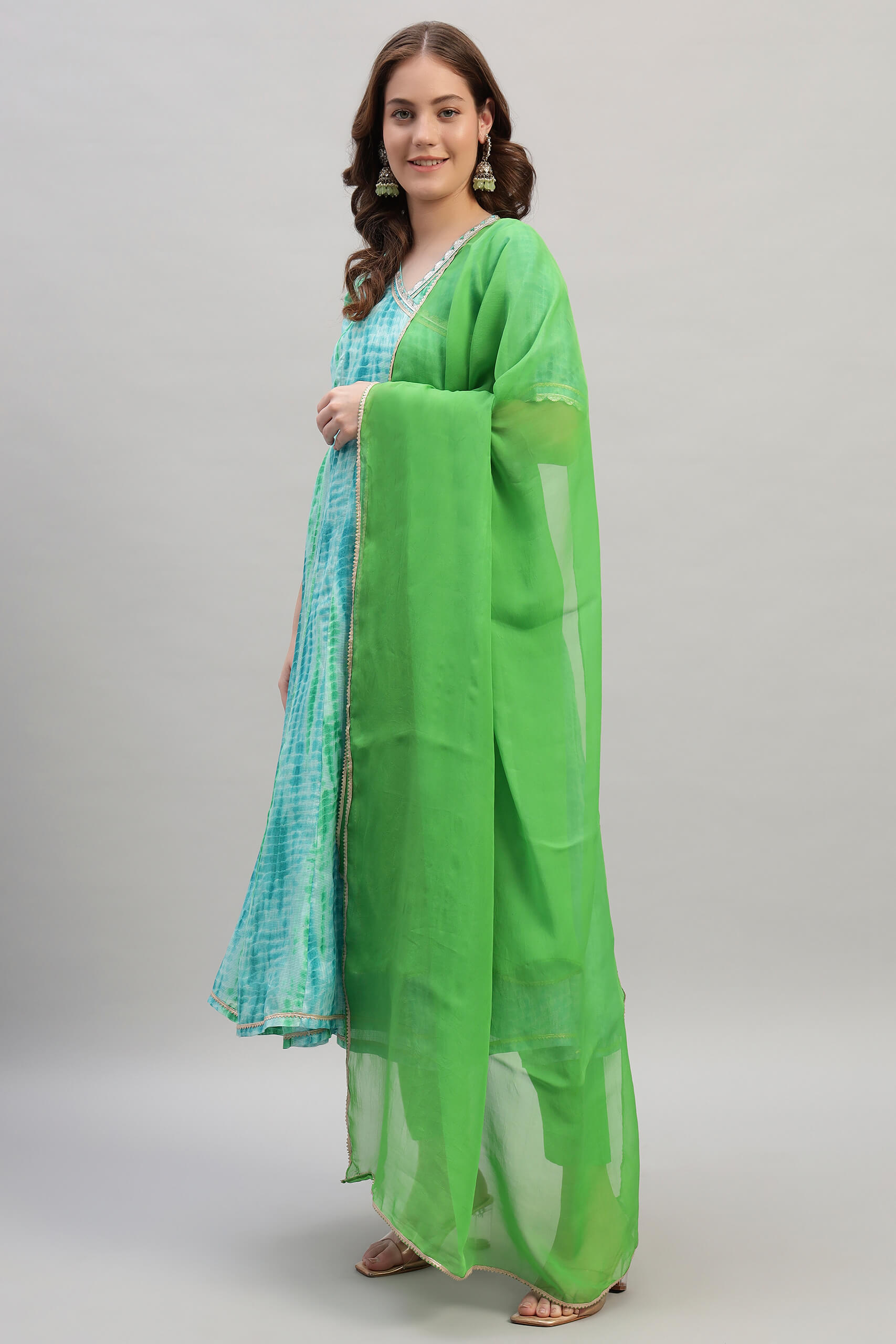 Kotadoria Anarkali Kurta Set image 5