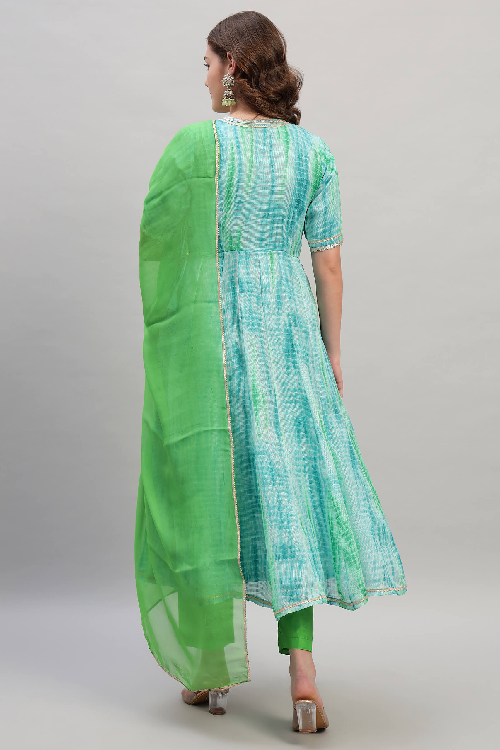 Kotadoria Anarkali Kurta Set image 7