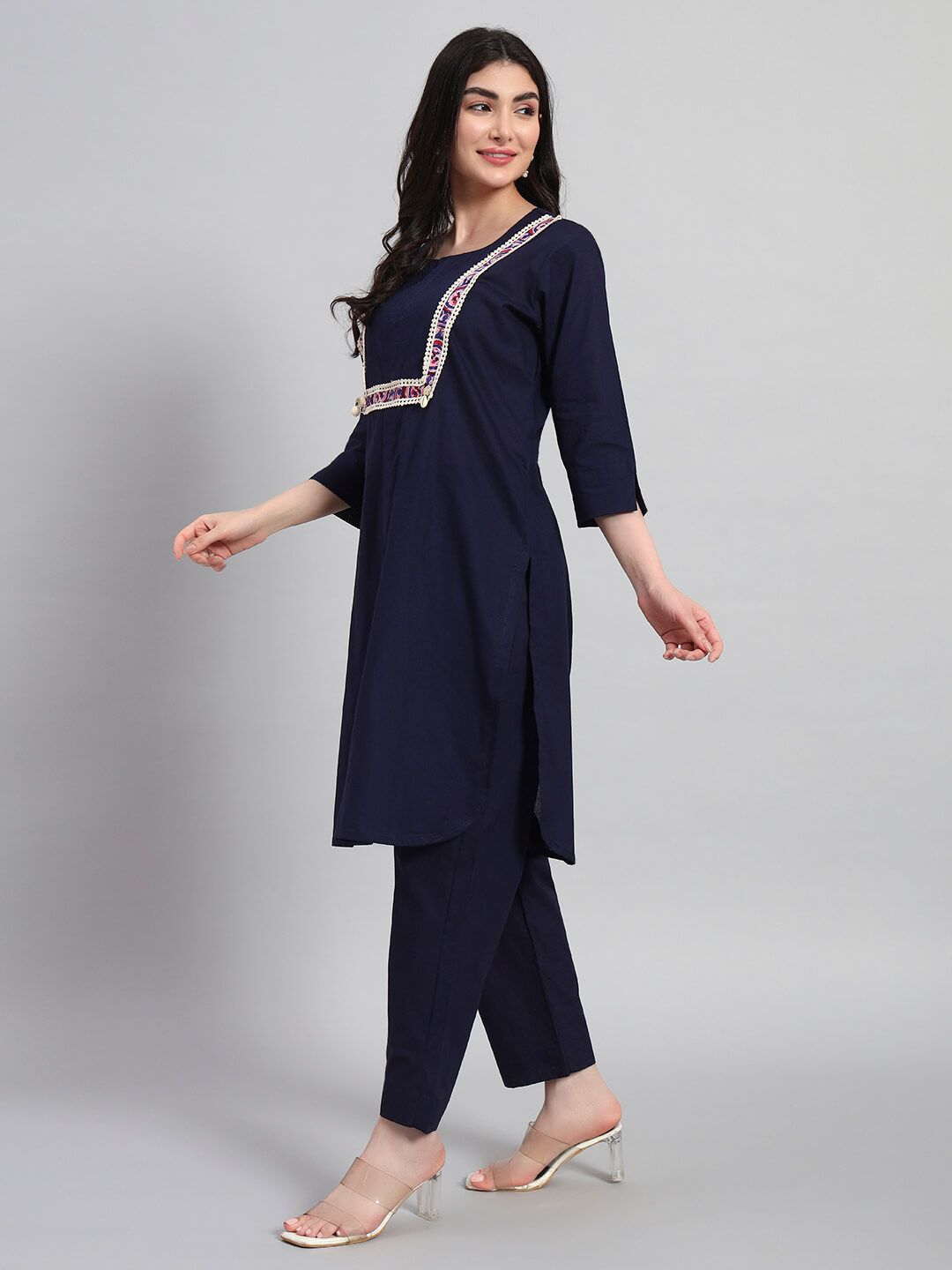 Cambric Cotton Kurta Set image 5