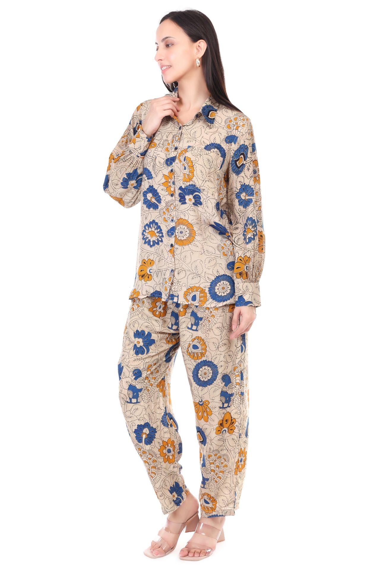 Silk Printed Coord Set image 4
