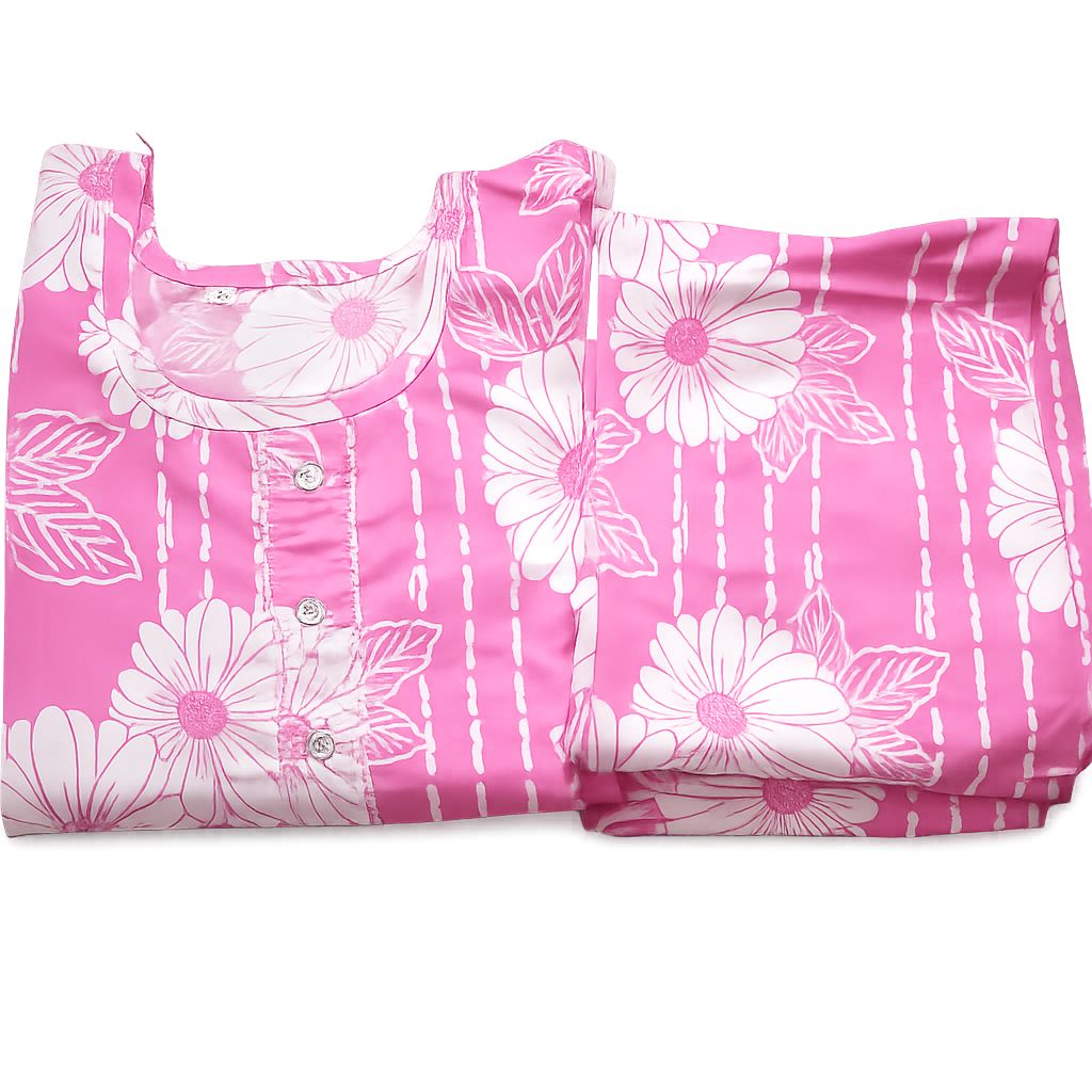 Pink Cotton Cordset image 2