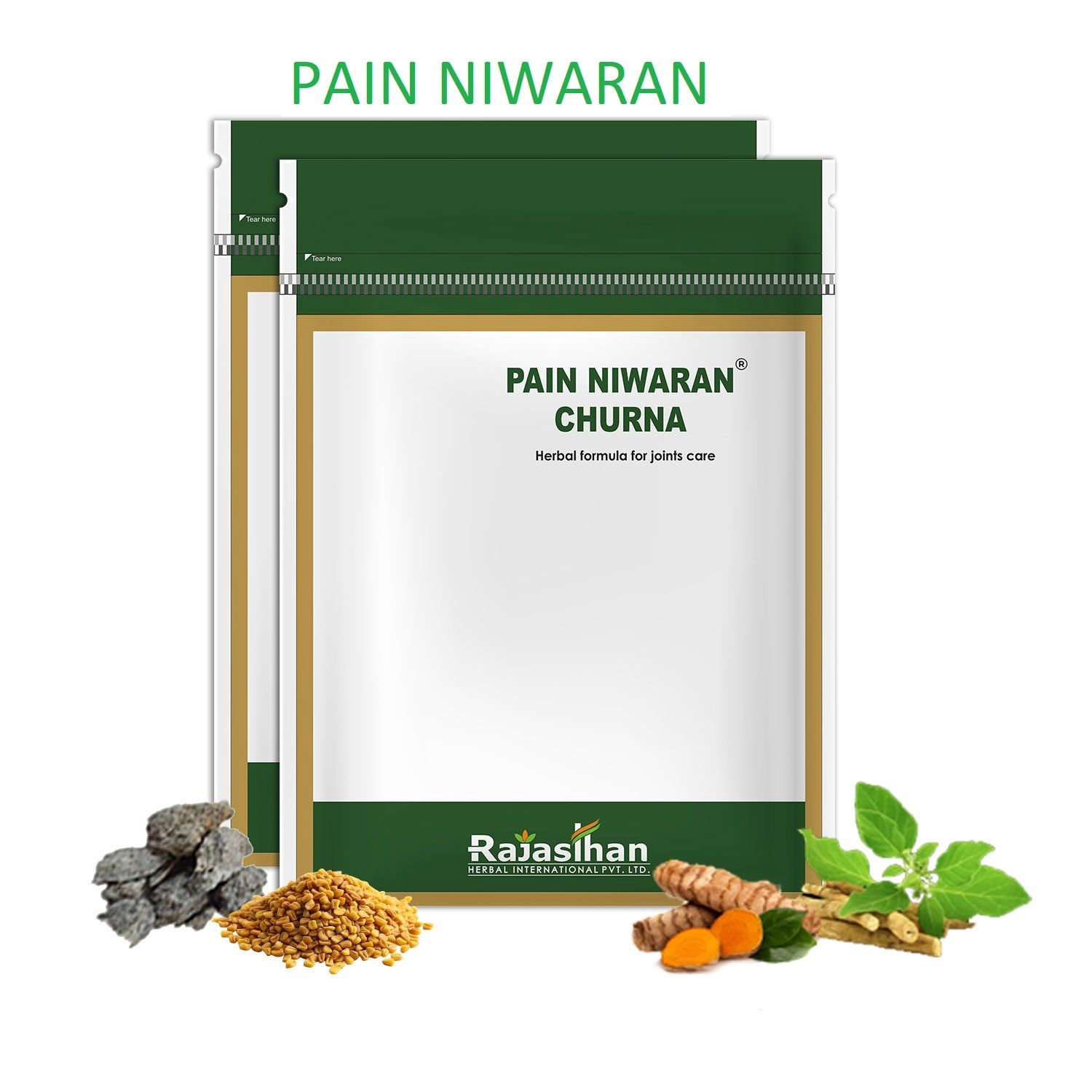 Pain Niwaran Churna Joint Pain, Arthritis 135GM Each Pack Of 2