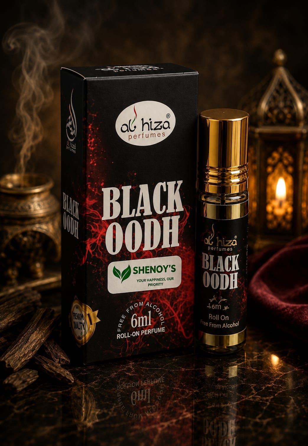 Shenoys Al Hiza Black Oodh Roll On image 4