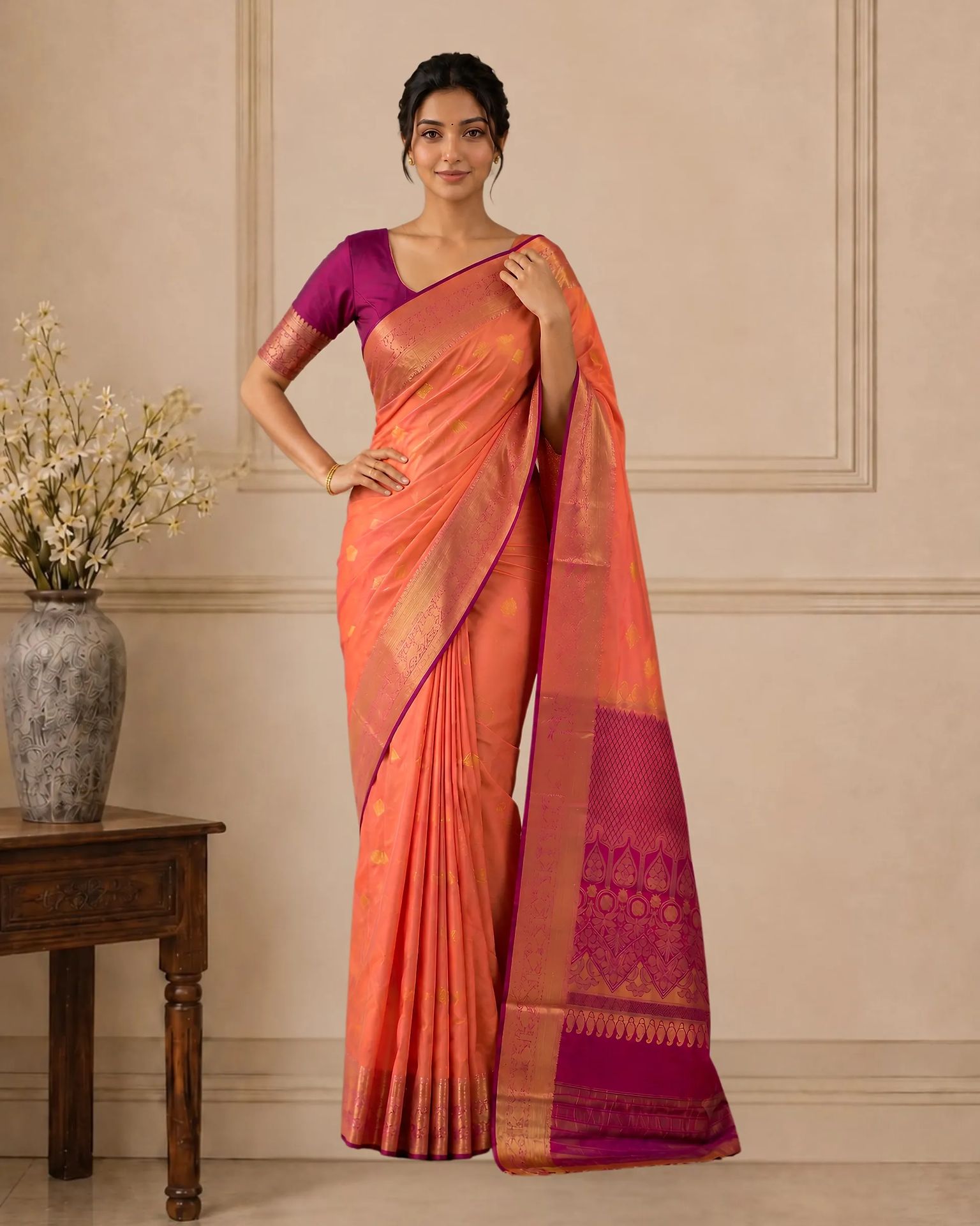 Semman Butta Saree