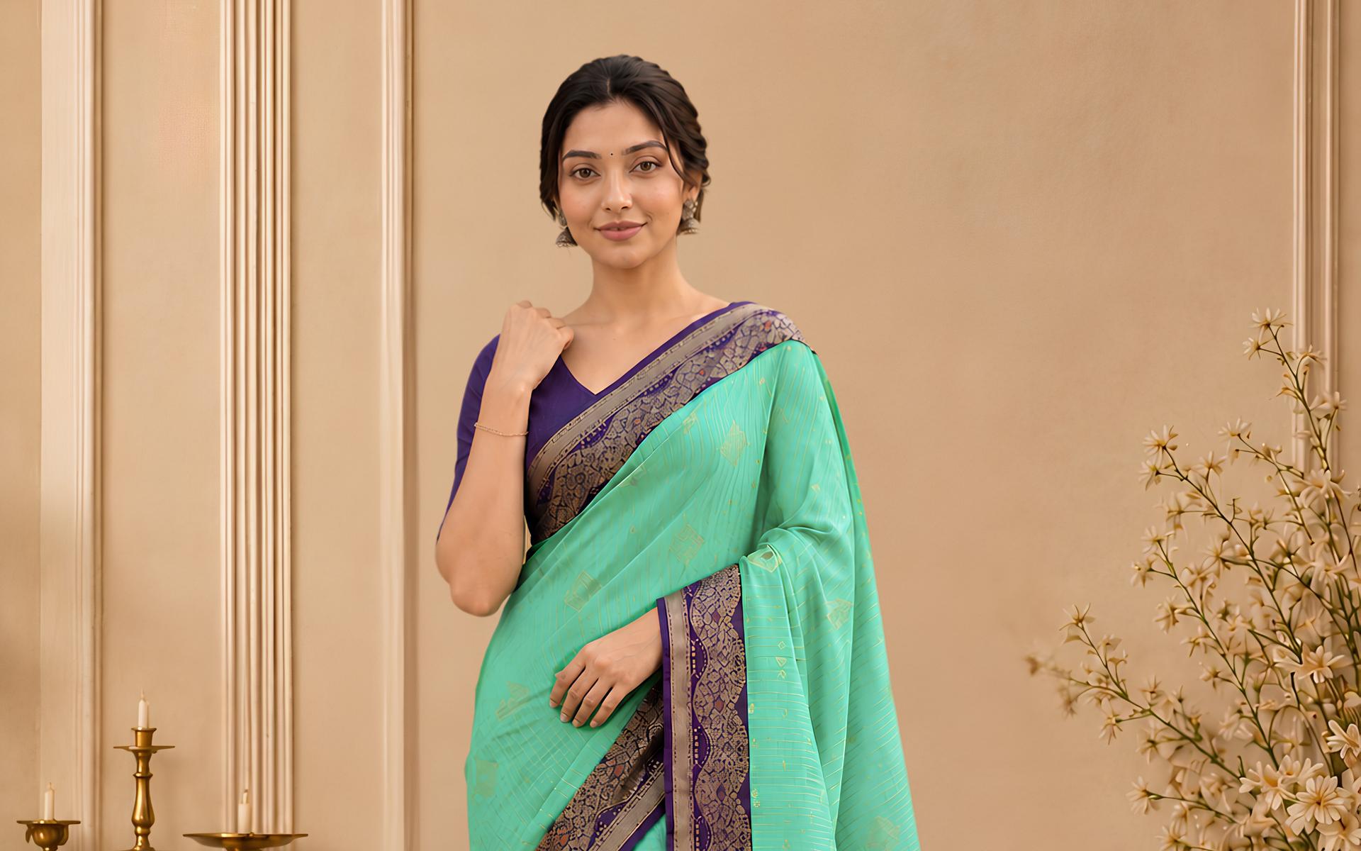 Mallika Handloom Saree image 2