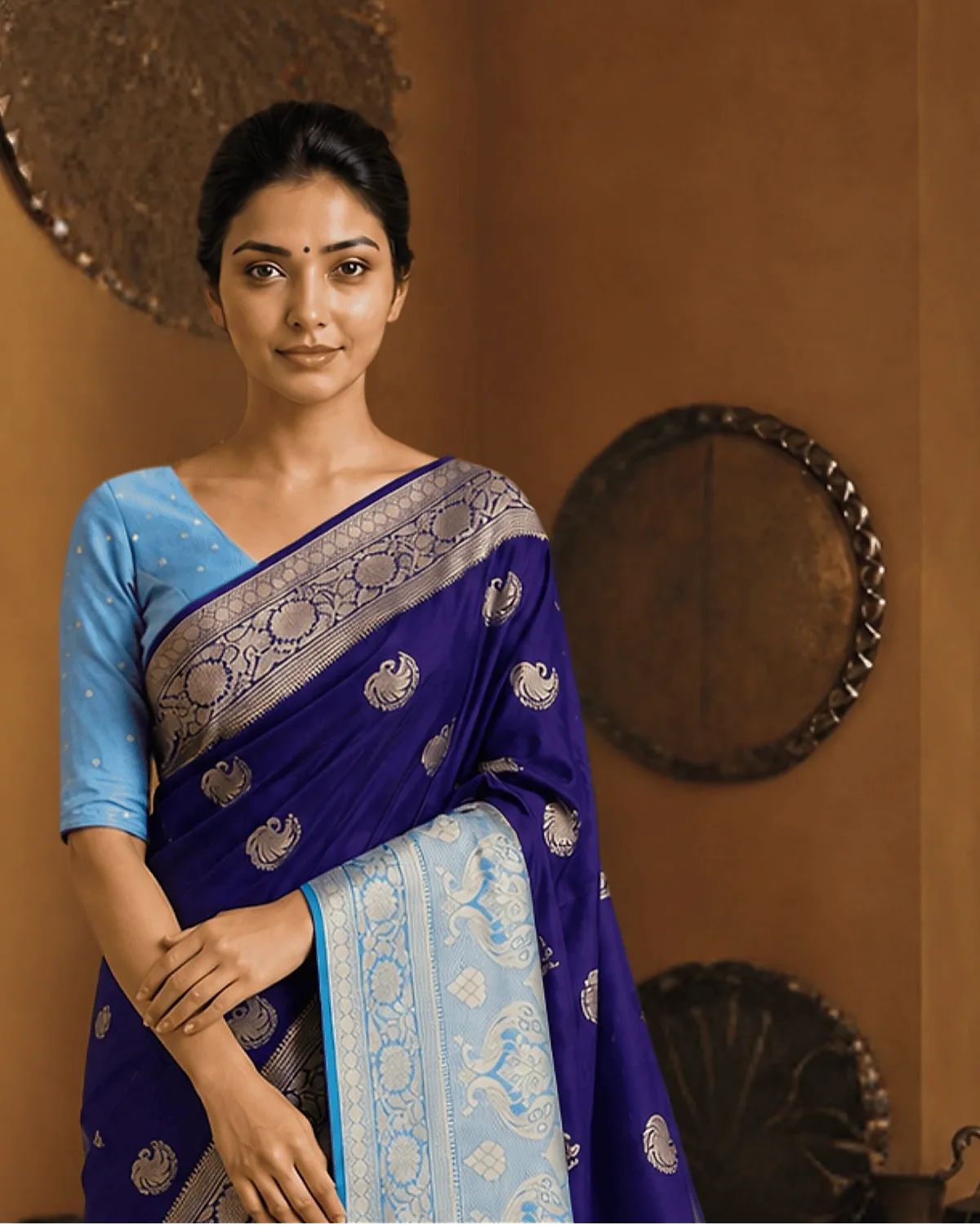 Neelanjana Soft Silk Saree image 2
