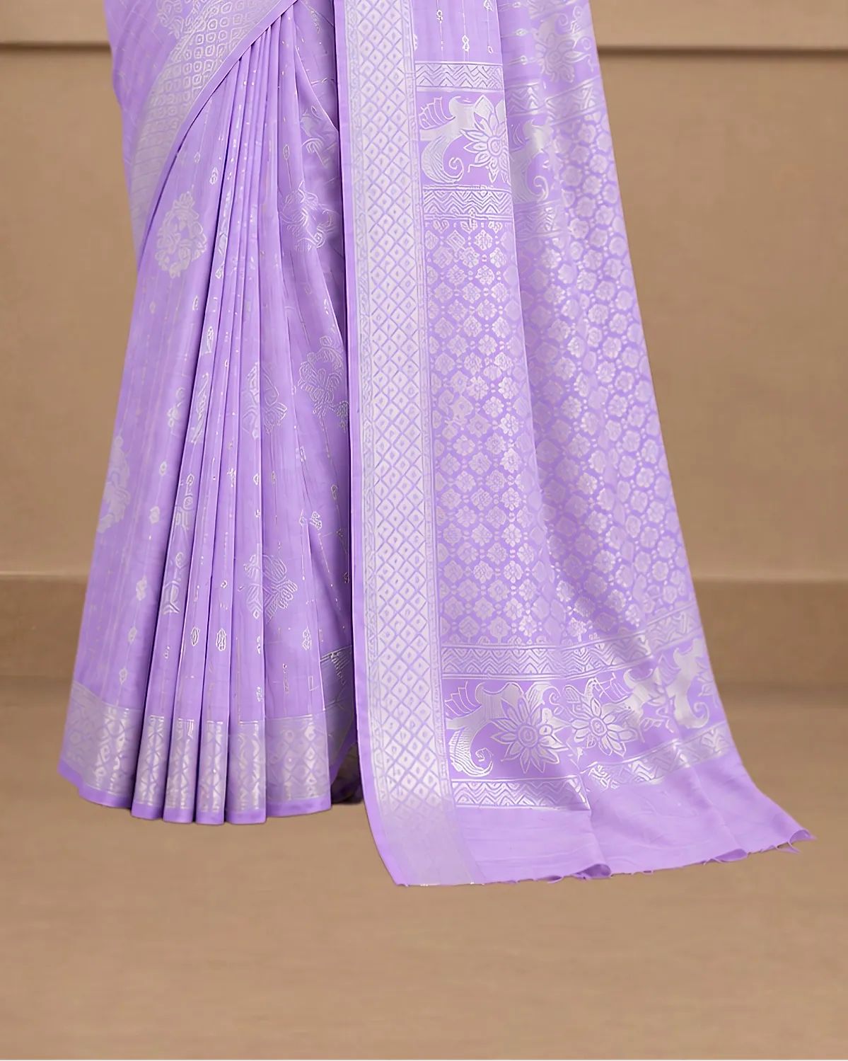 Lavender Mist Handloom Saree image 3