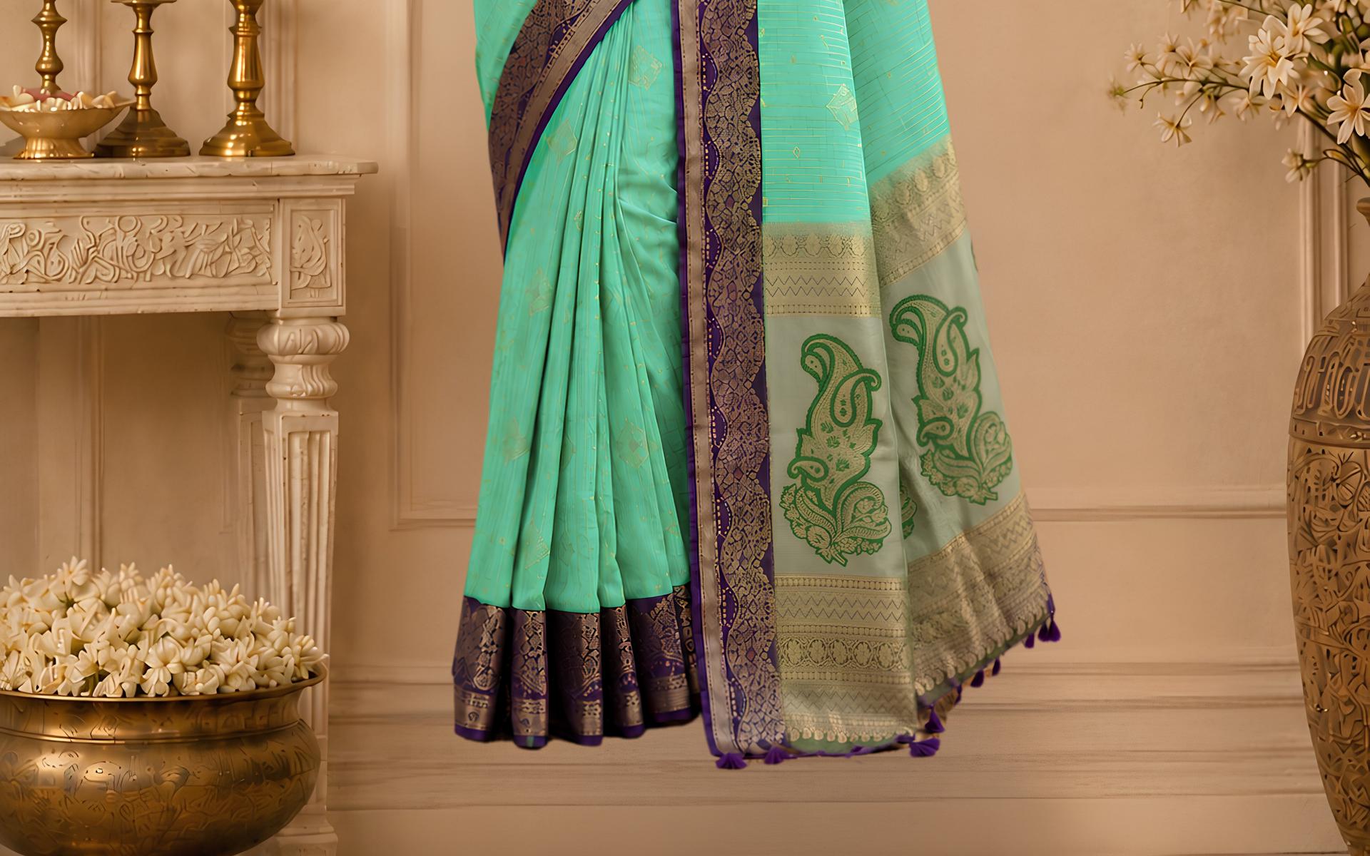 Mallika Handloom Saree image 3