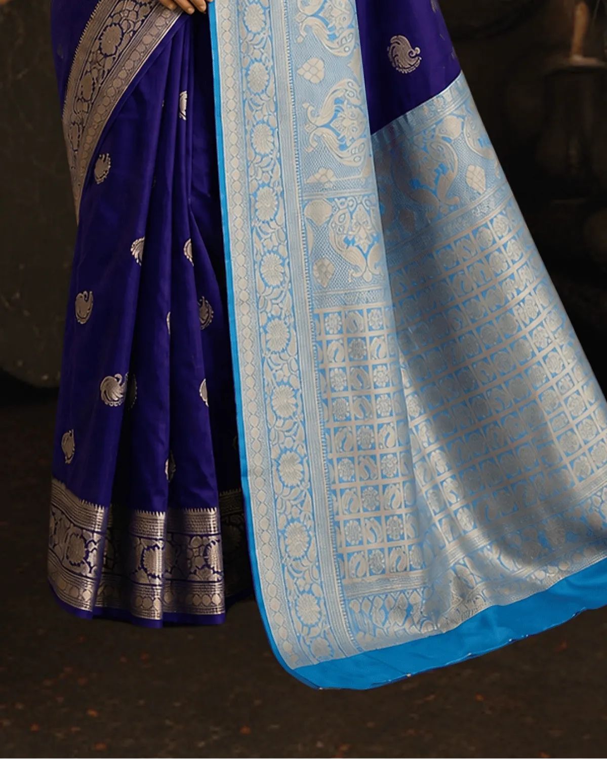 Neelanjana Soft Silk Saree image 3