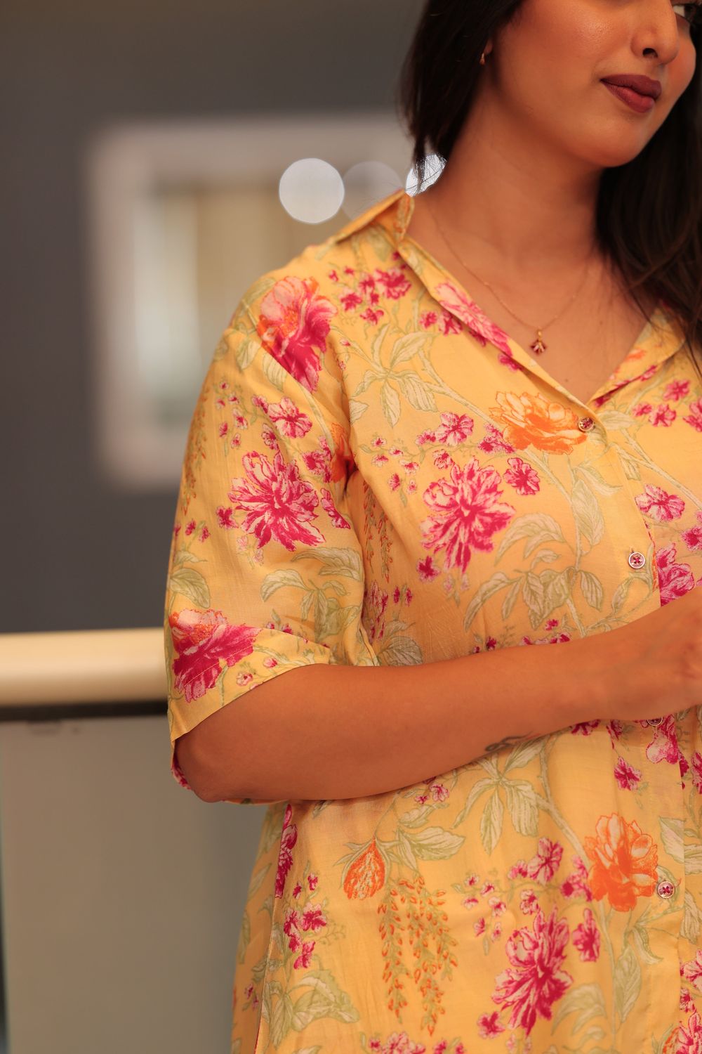 Eleanor Muslin Floral Print Co-ord Set image 2