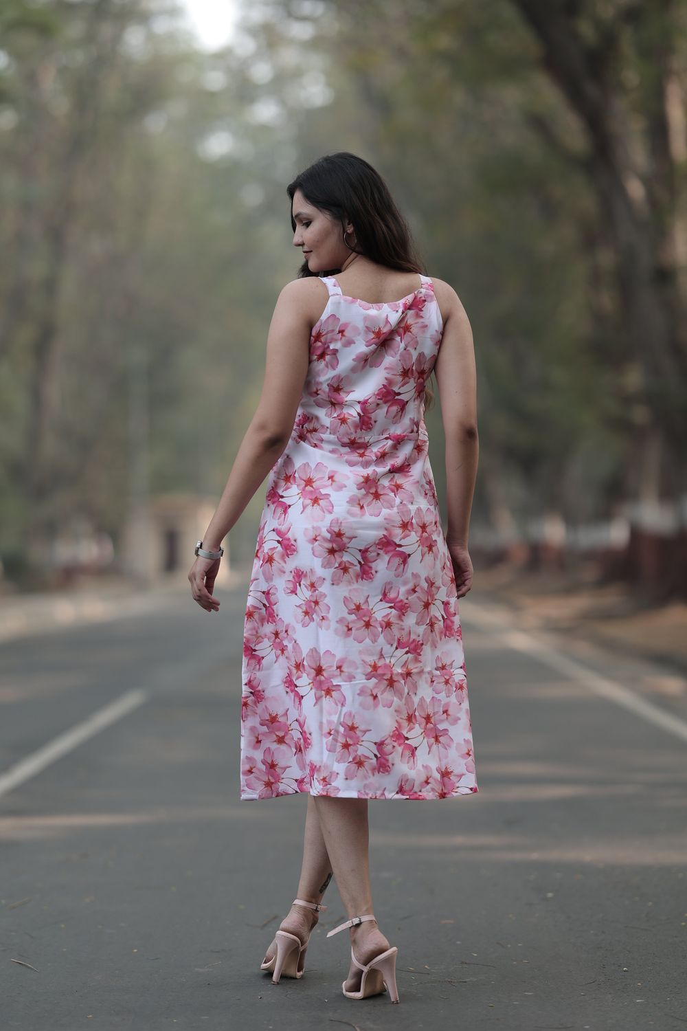 Ria Muslin Digital Print Dress image 3