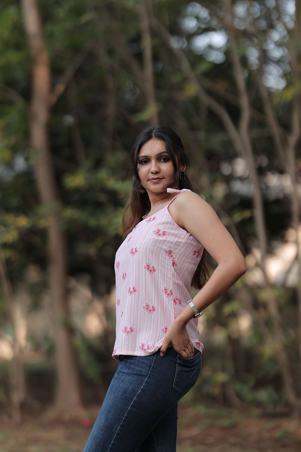 Ishvi Muslin Digital Print Top image 4