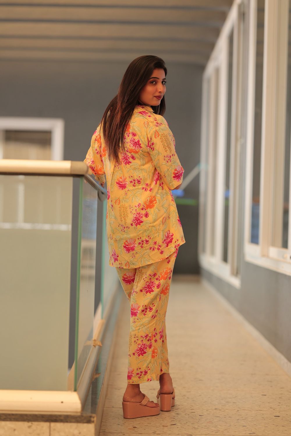 Eleanor Muslin Floral Print Co-ord Set image 7