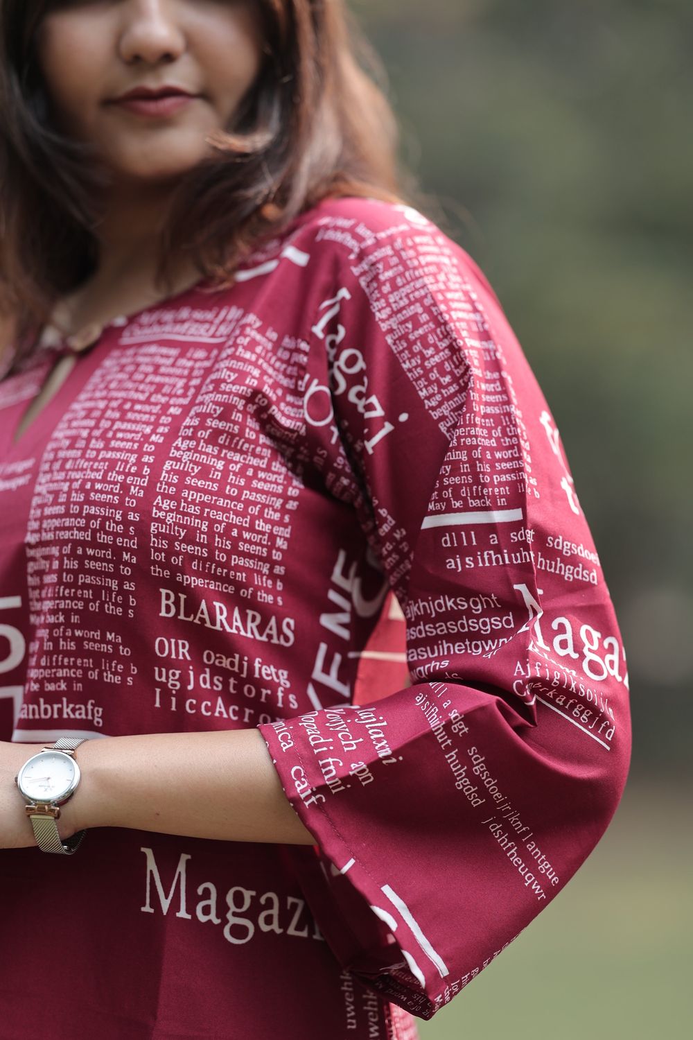 Aliza Export American Print Dress image 5