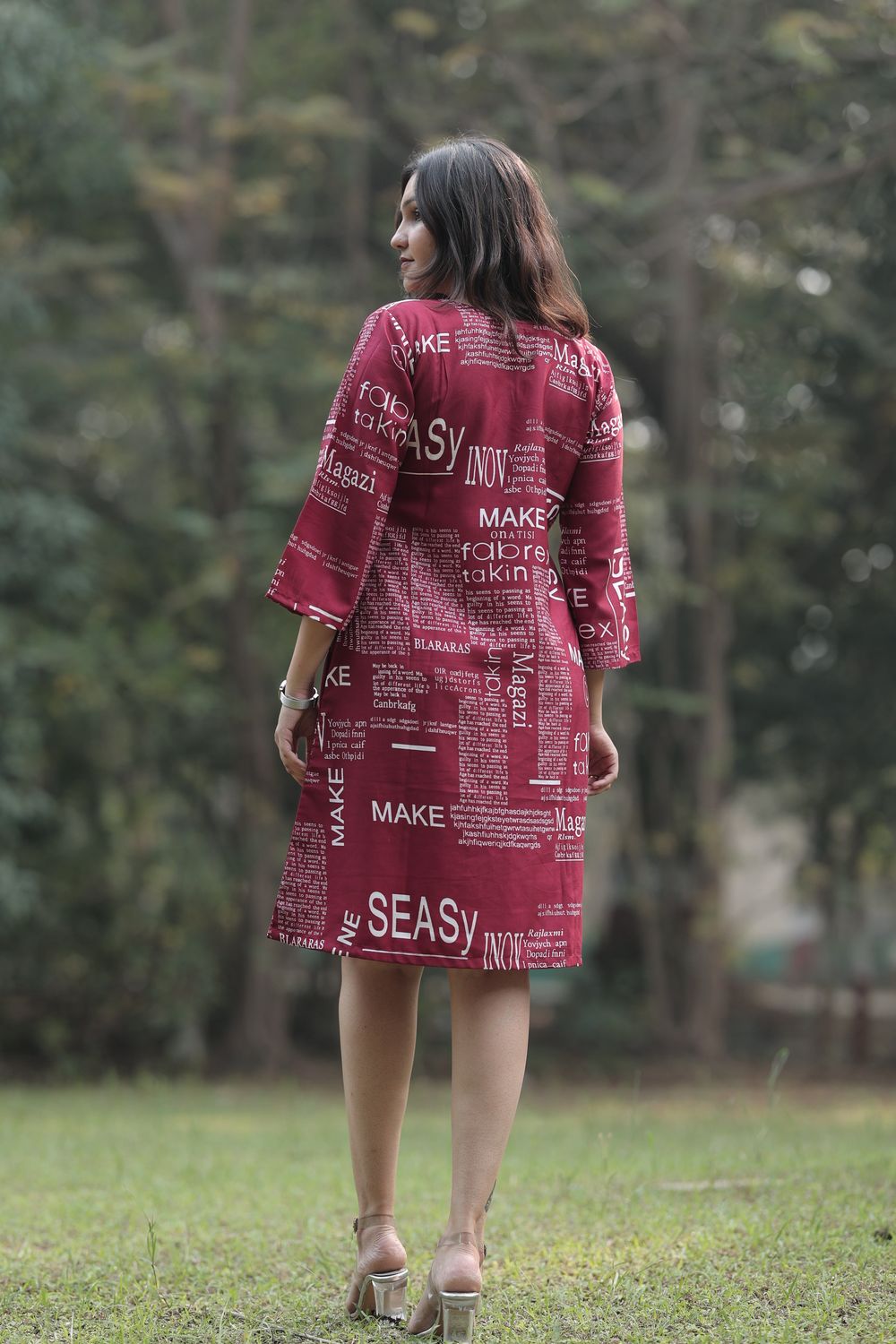 Aliza Export American Print Dress image 7