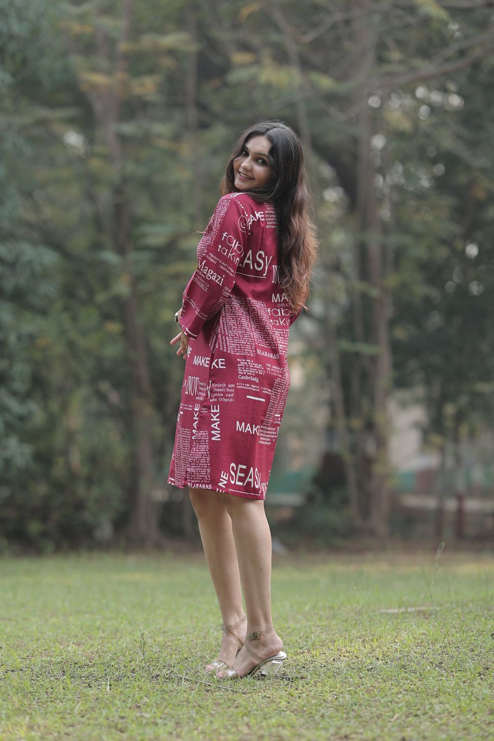 Aliza Export American Print Dress image 10