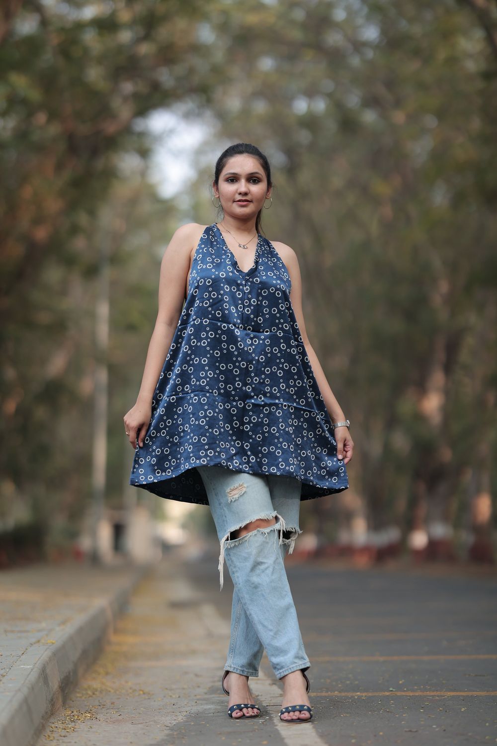 Kashvi Gajji Silk Top image 5