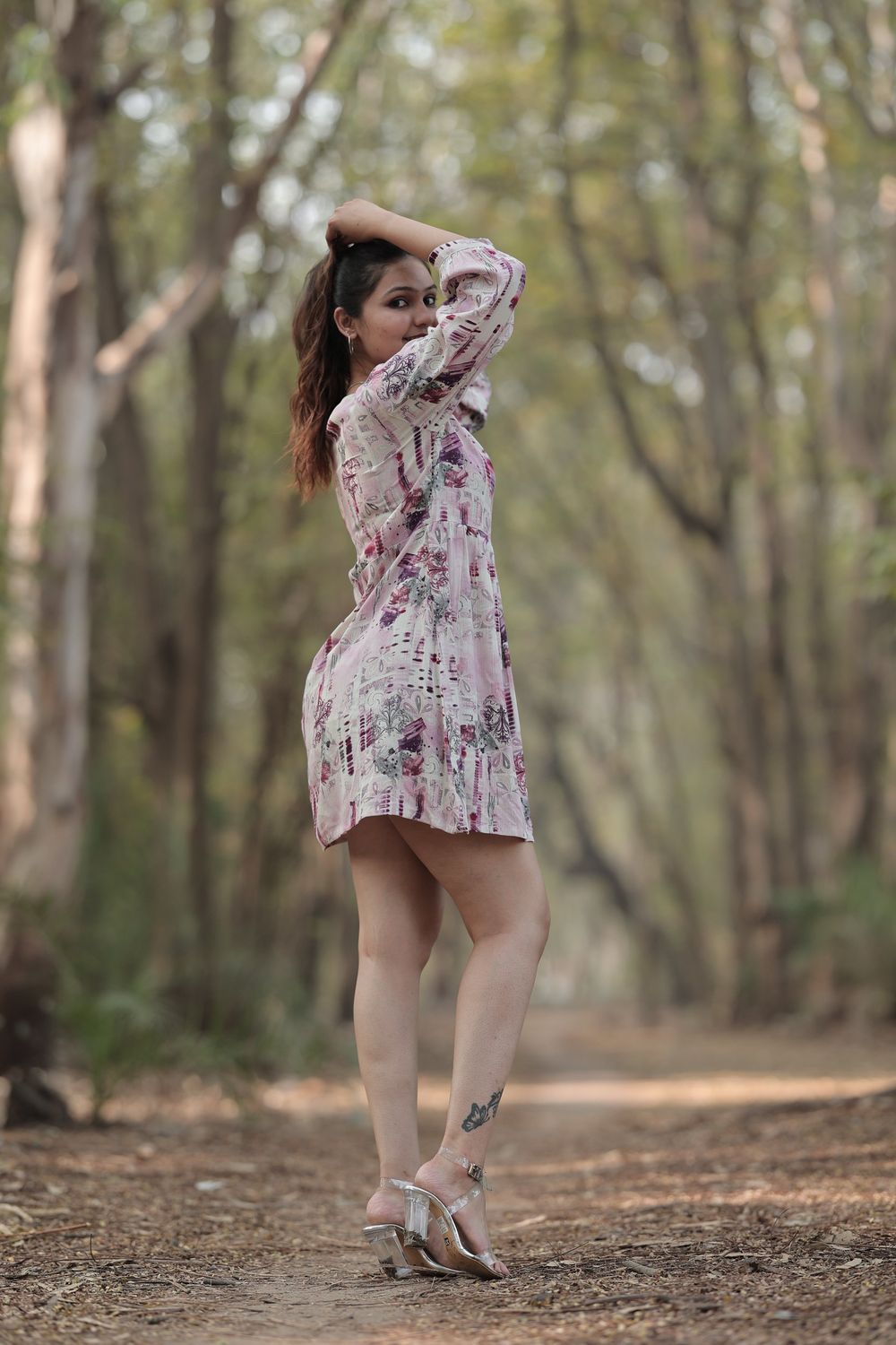 Aarya Rayon Wrinkle Dress image 6