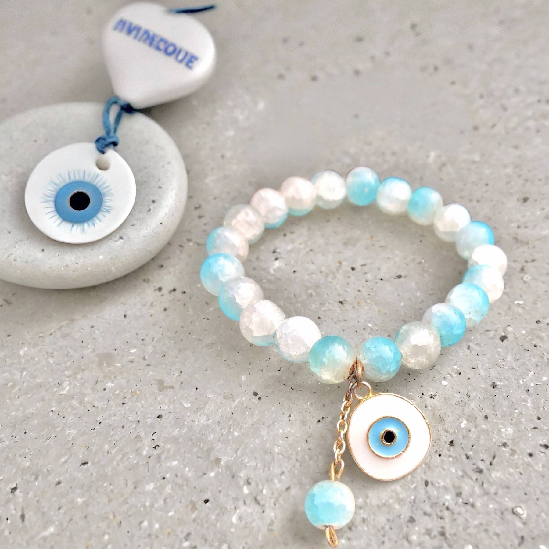 Ocean Eye - Evil Eye Charm Bracelet