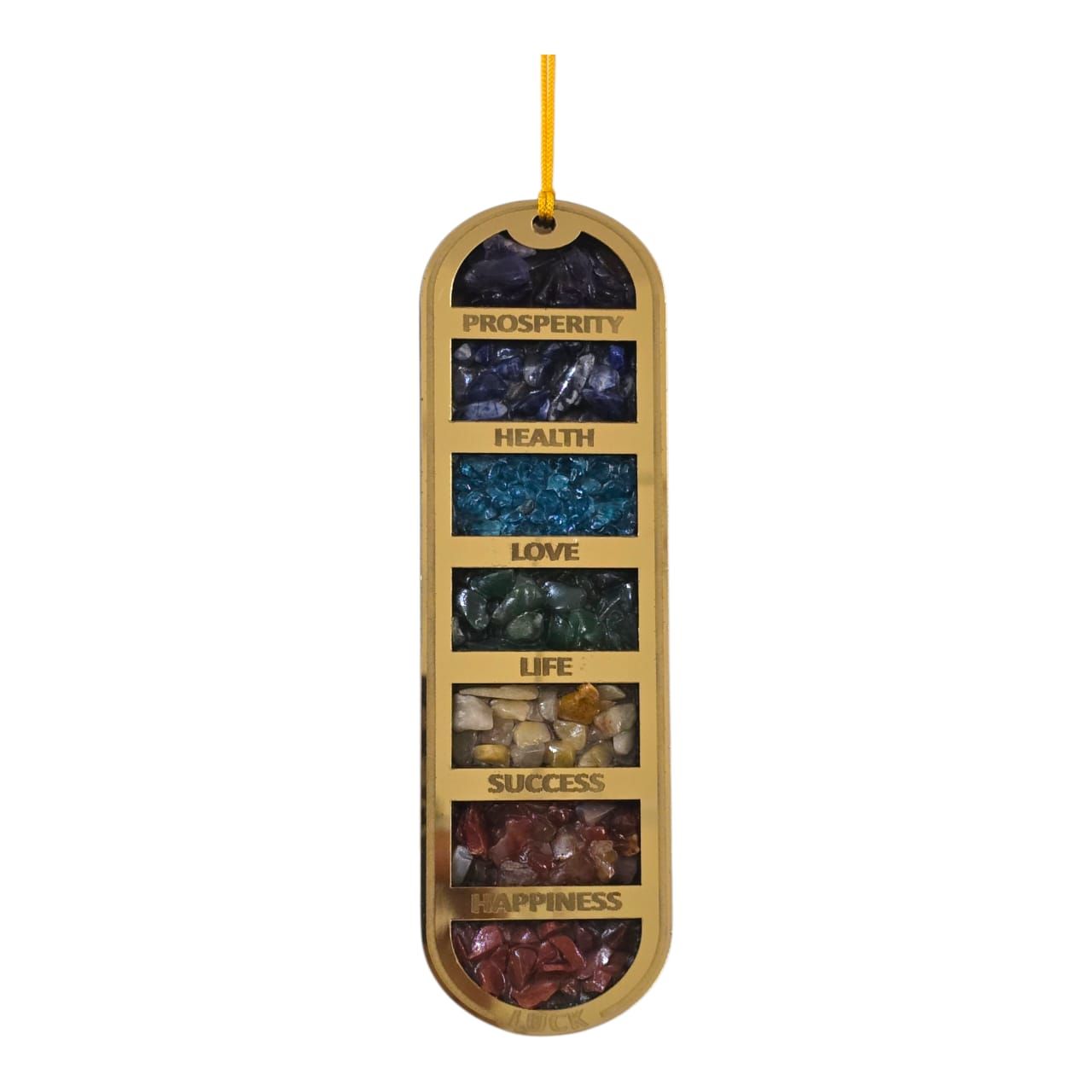 Tilloma™| 7 Chakra Crystal Wall Hanging – Prosperity, Health, Love, Life, Success, Happiness & Luck image 2
