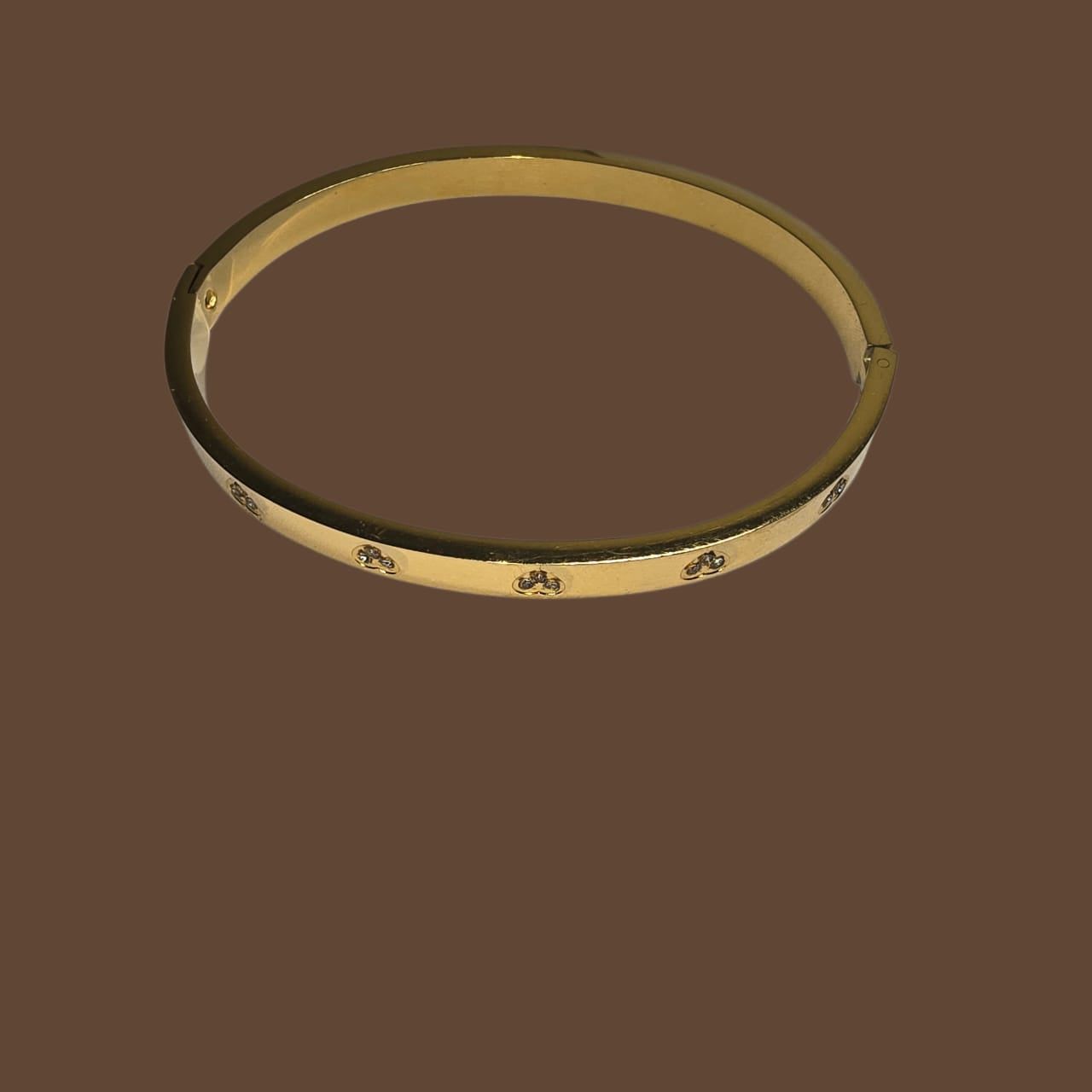 Tilloma Dual Glow Anti-tarnish Bracelet Set (PAIR) Elegant Gold Finish image 2