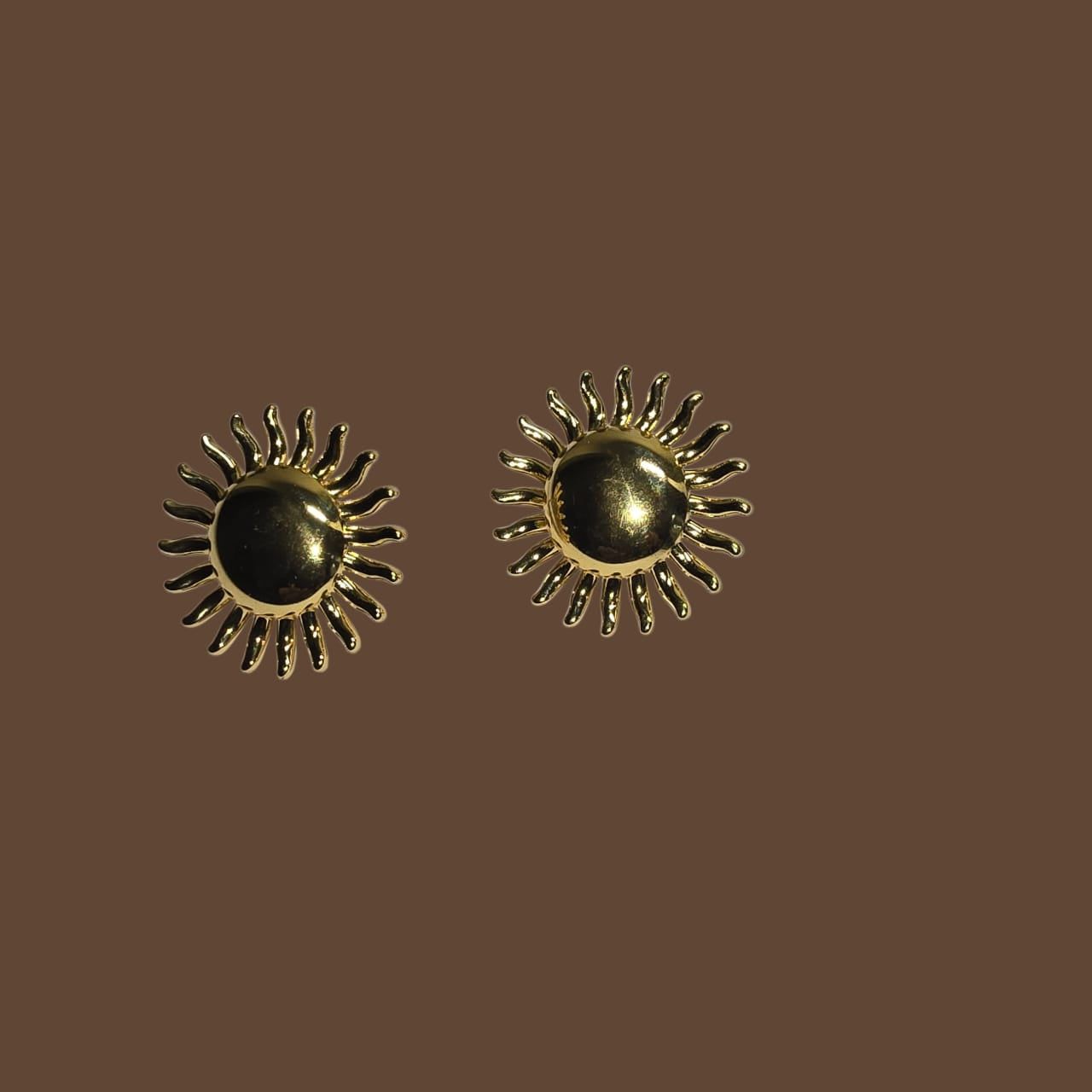 Celestial & Geometric Anti-tarnish Earring Set - Set Of 2 image 3