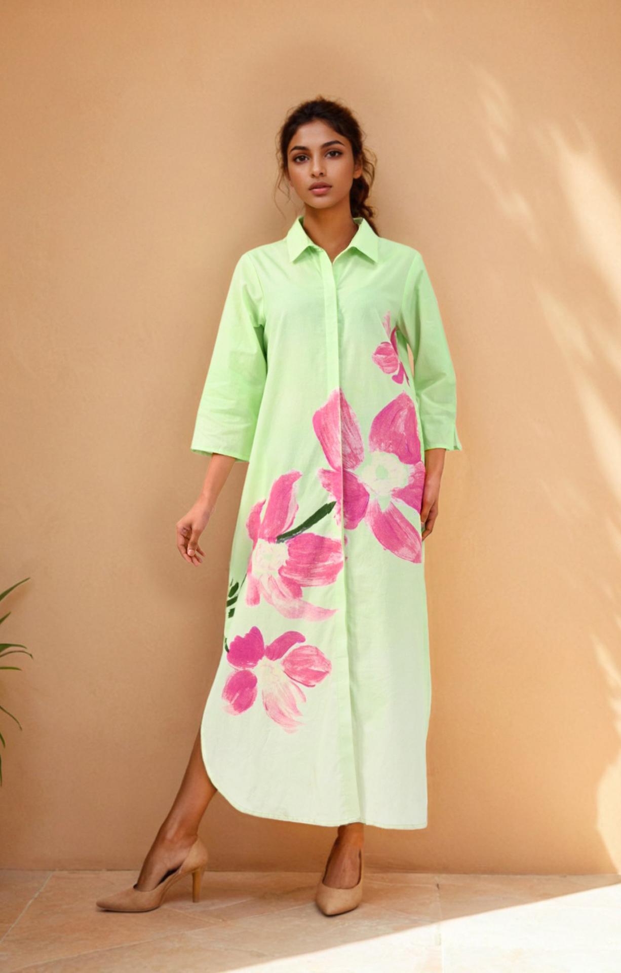 Bloom Trail Shirt Dress image 3