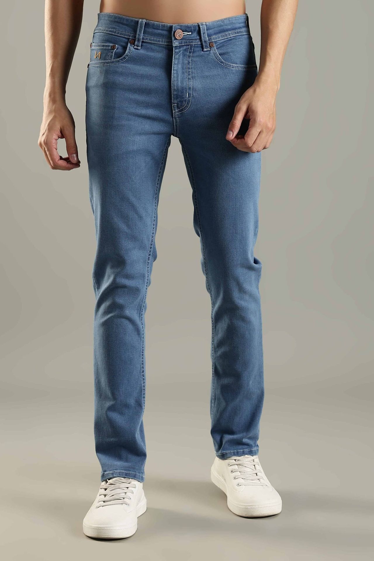 Active Denim Pant - Ice Blue image 2