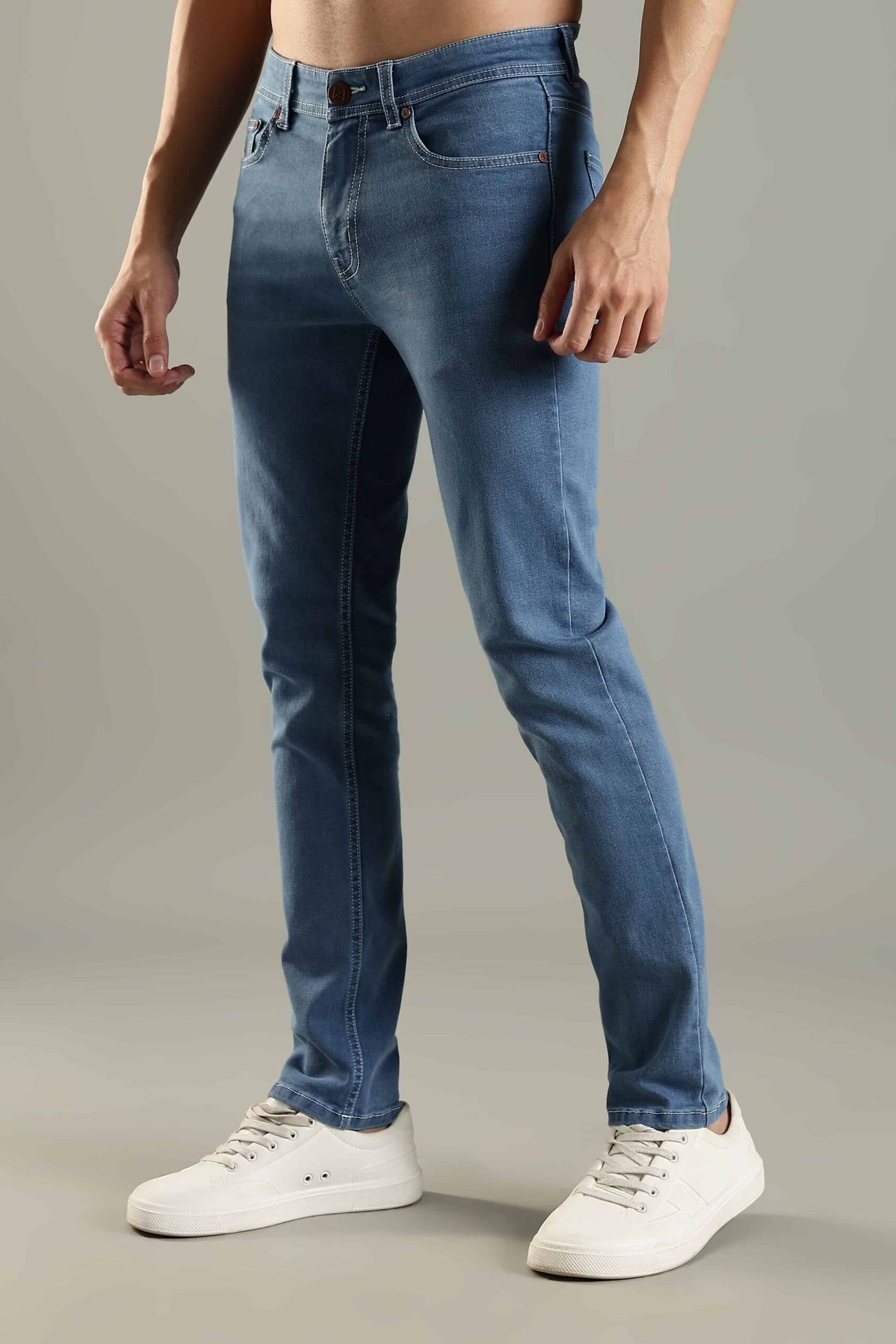 Active Denim Pant - Ice Blue image 3