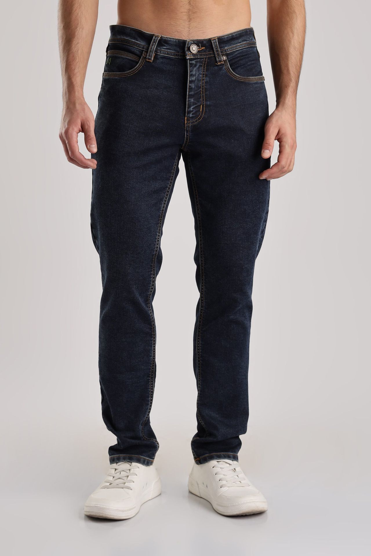 Natural Denim Pant - Night Blue image 9