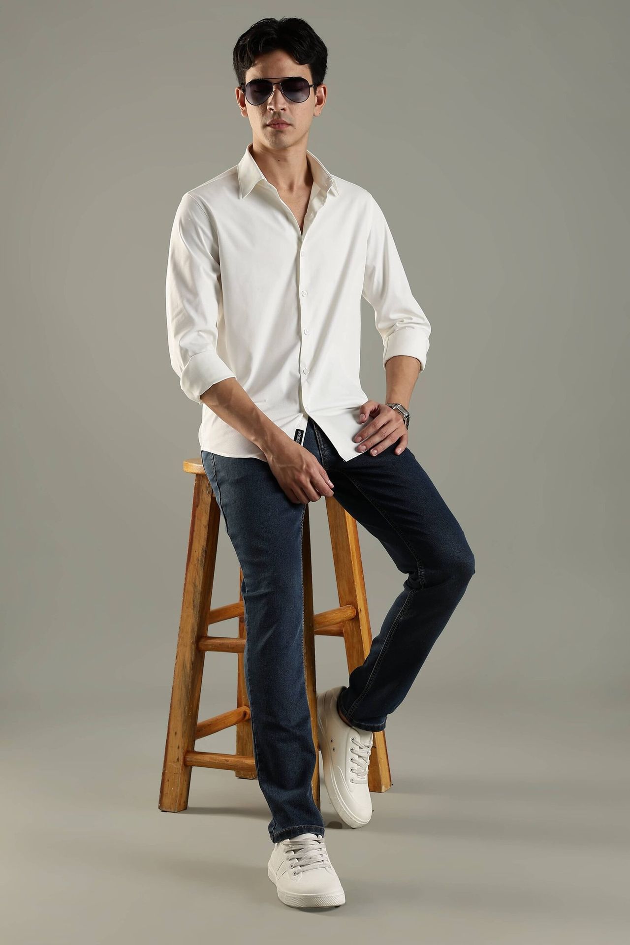 Active Casual Shirt - Pearl White image 5