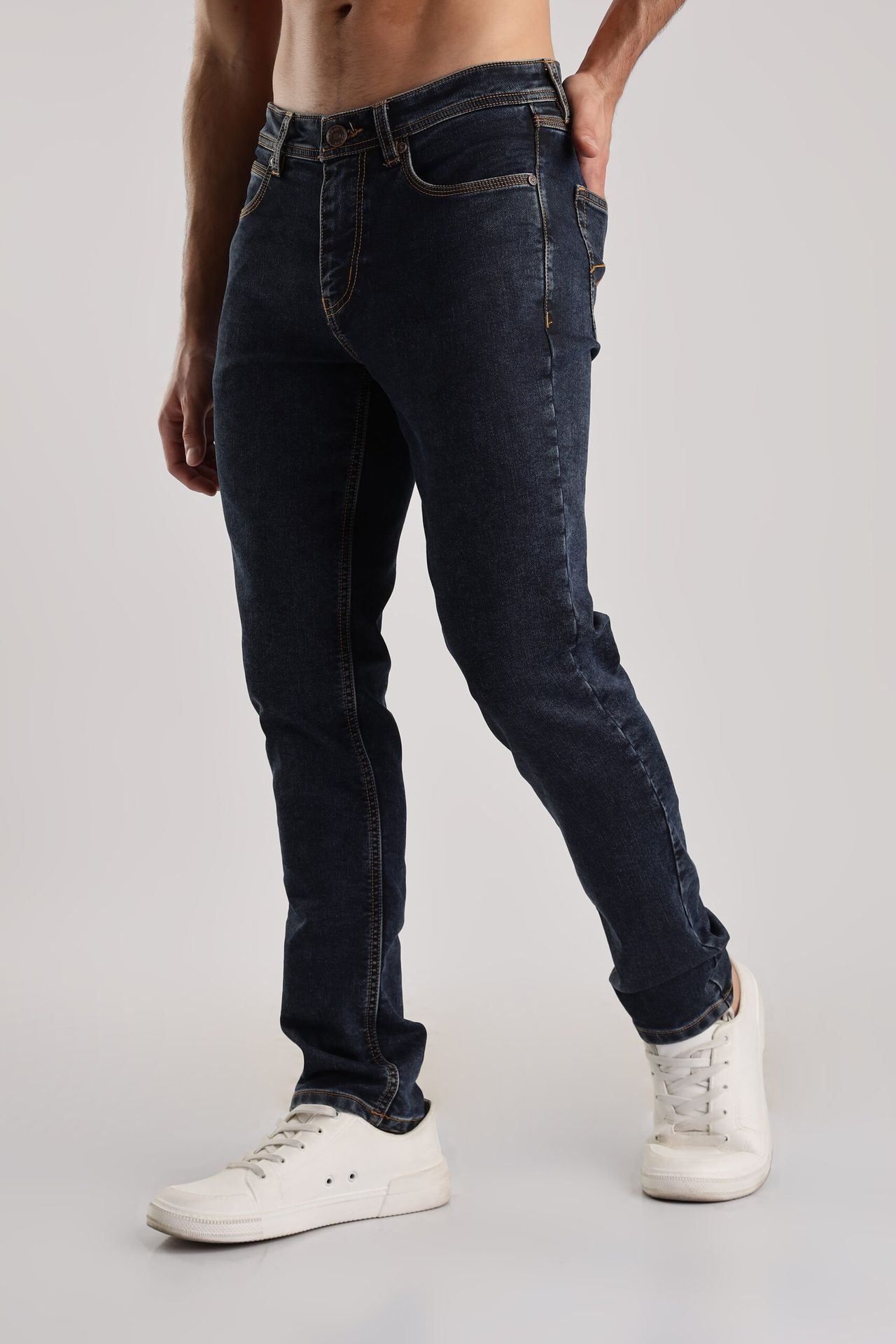 Natural Denim Pant - Night Blue image 8